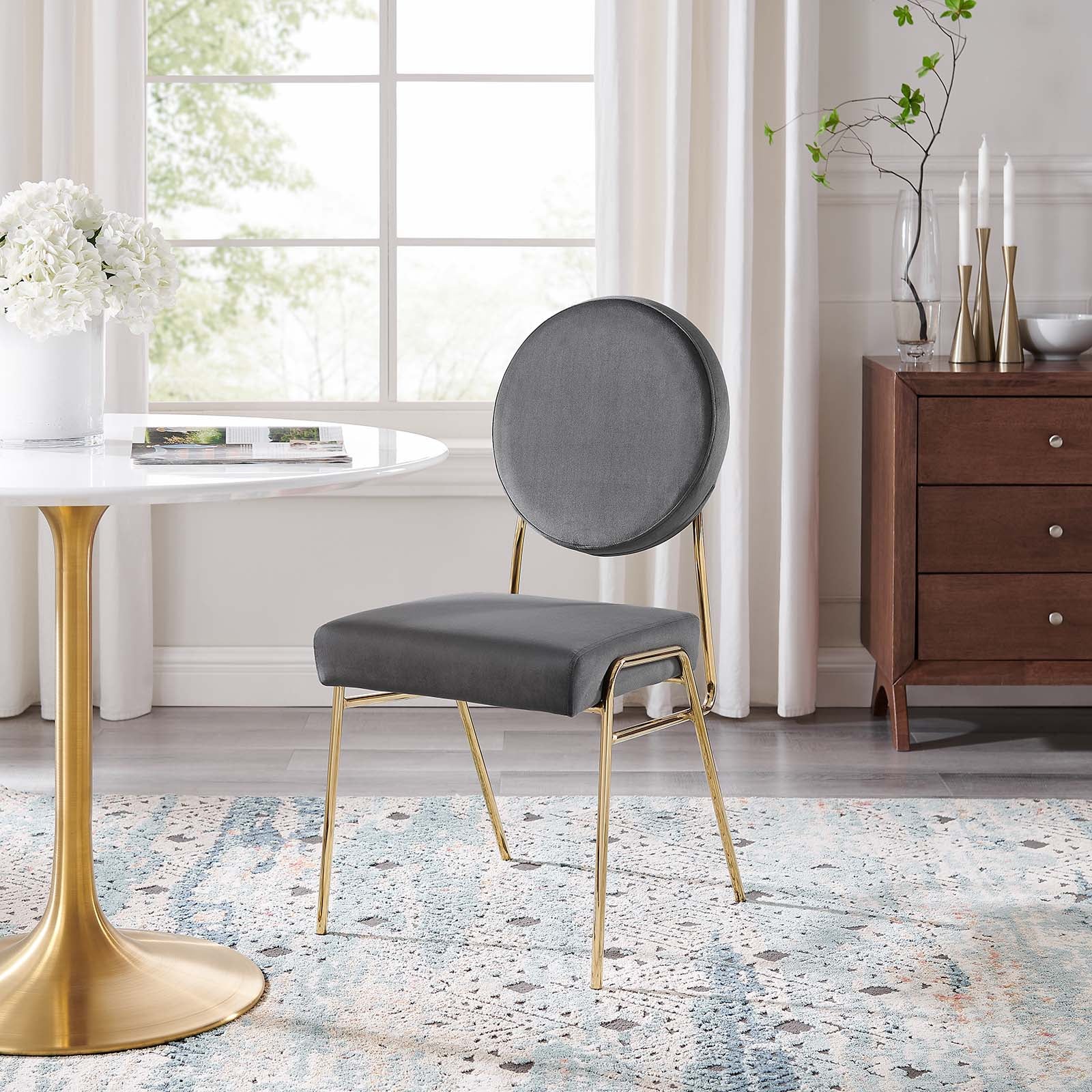 Craft Performance Velvet Dining Side Chair By Modway - EEI-6252 - Image 20