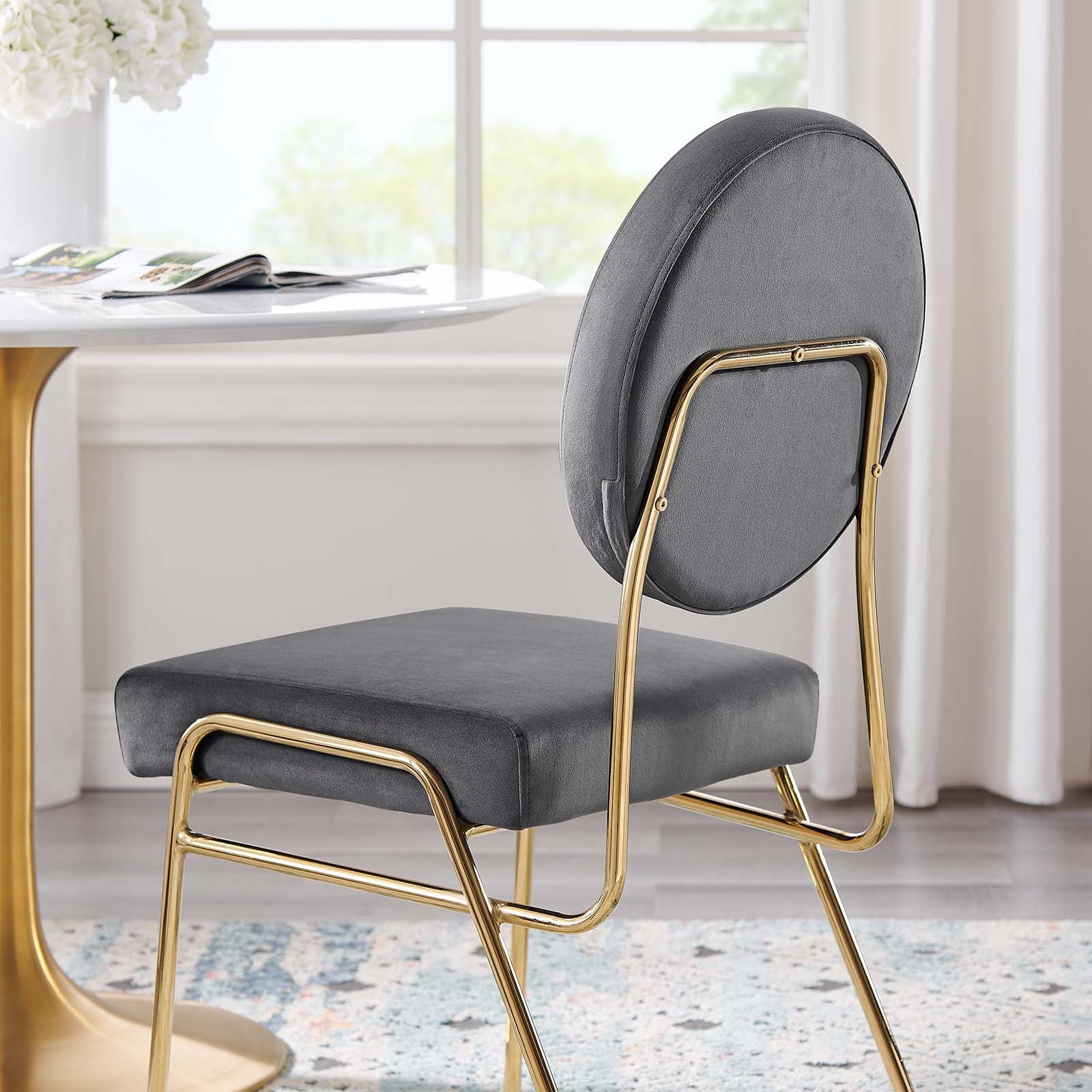 Craft Performance Velvet Dining Side Chair By Modway - EEI-6252 - Image 27