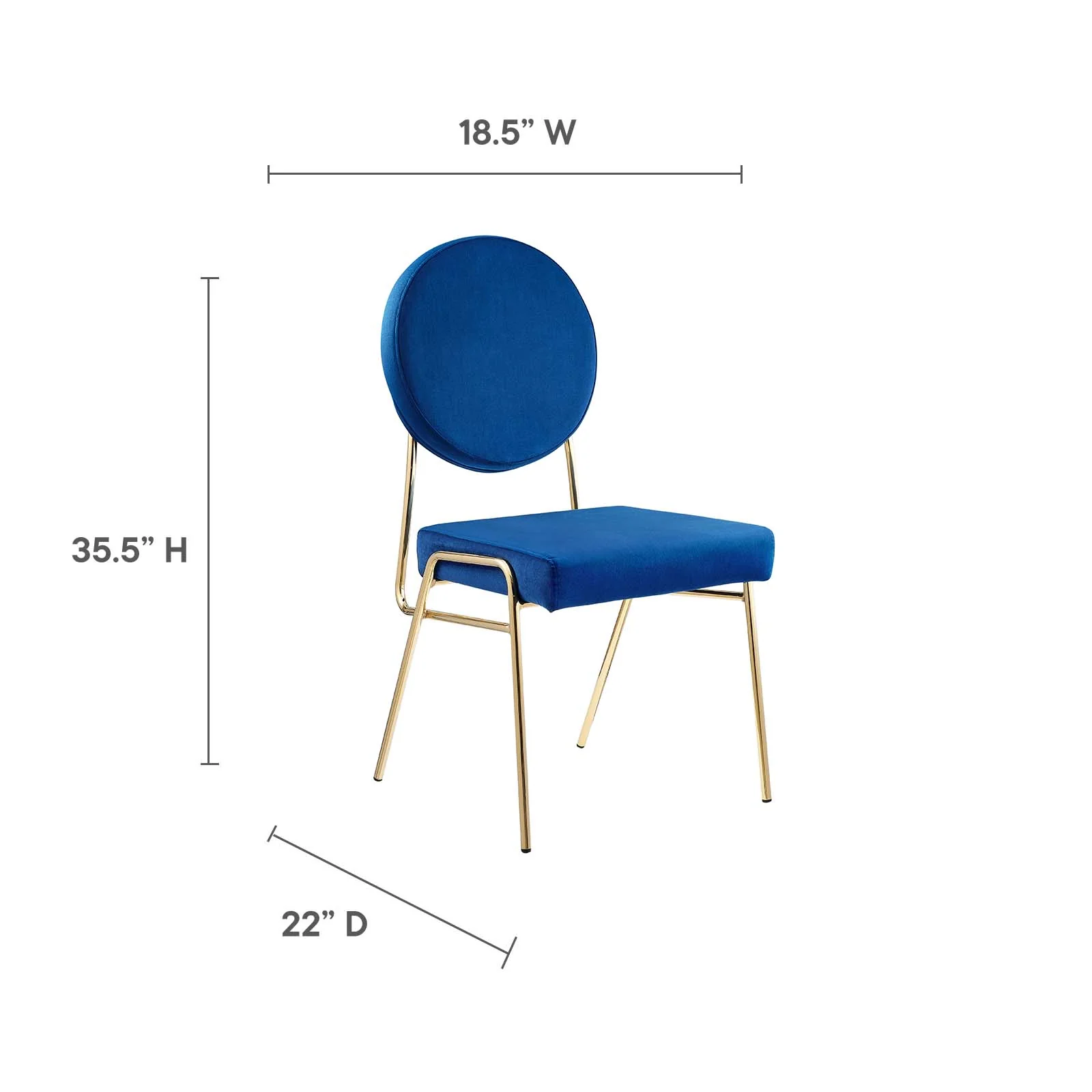 Craft Performance Velvet Dining Side Chair By Modway - EEI-6252 - Image 34