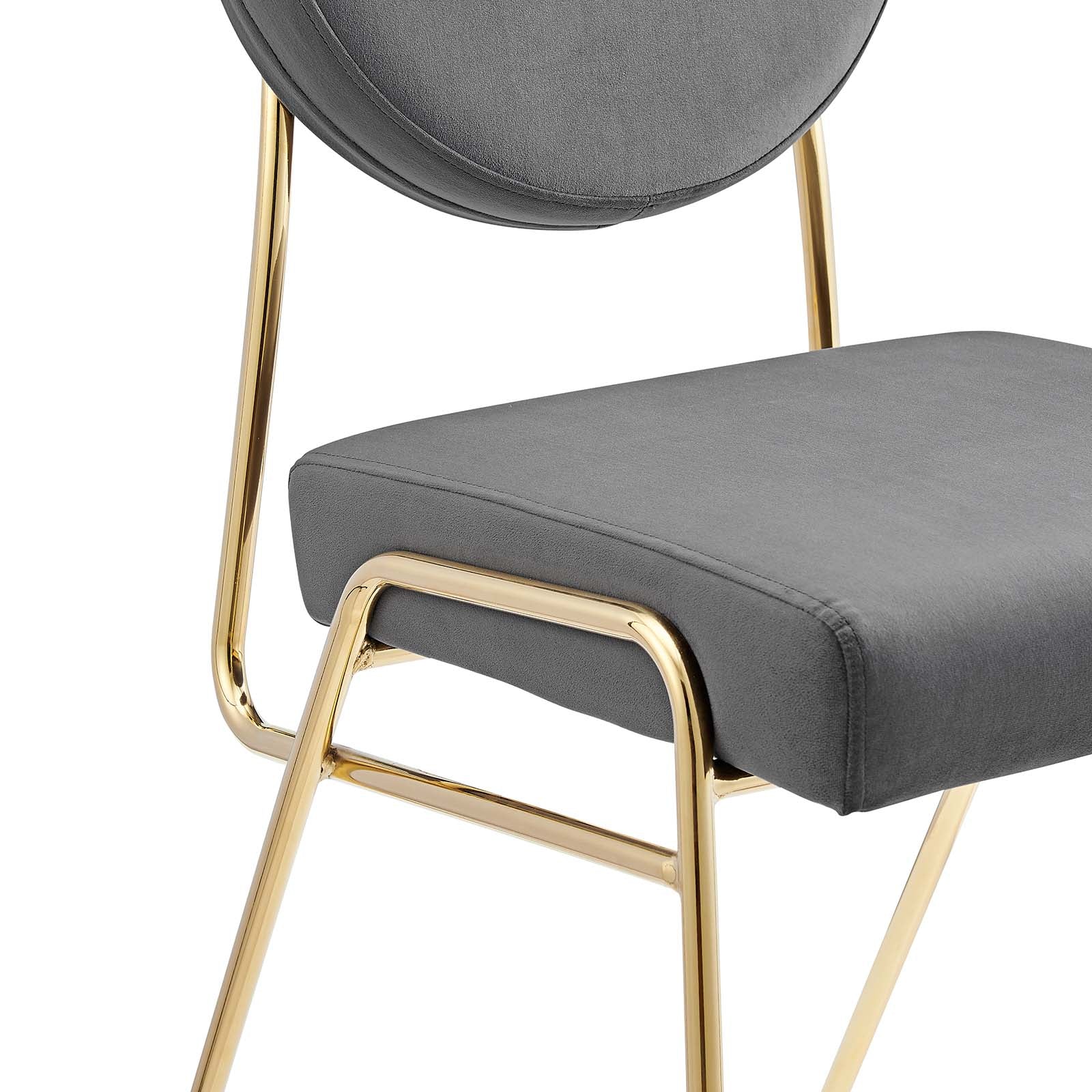 Craft Performance Velvet Dining Side Chairs - Set of 2 By Modway - EEI-6581 - Image 30