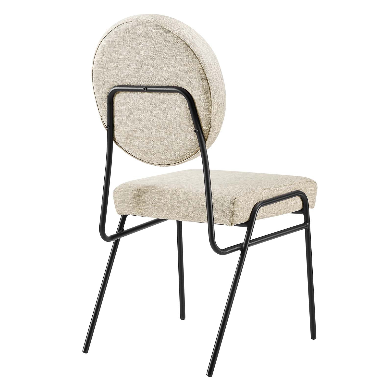 Craft Upholstered Fabric Dining Side Chairs By Modway - EEI-6253 - Image 4