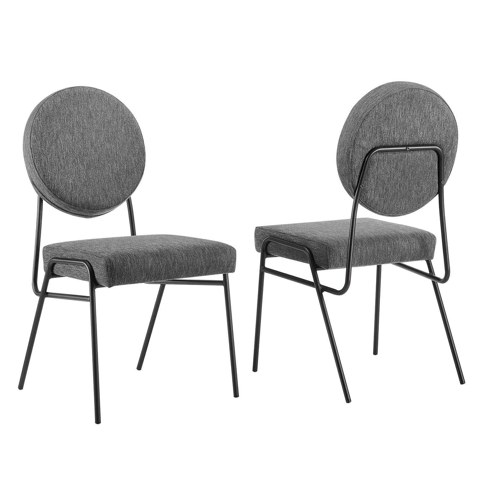 Craft Upholstered Fabric Dining Side Chairs - Set of 2 By Modway - EEI-6582 - Image 18