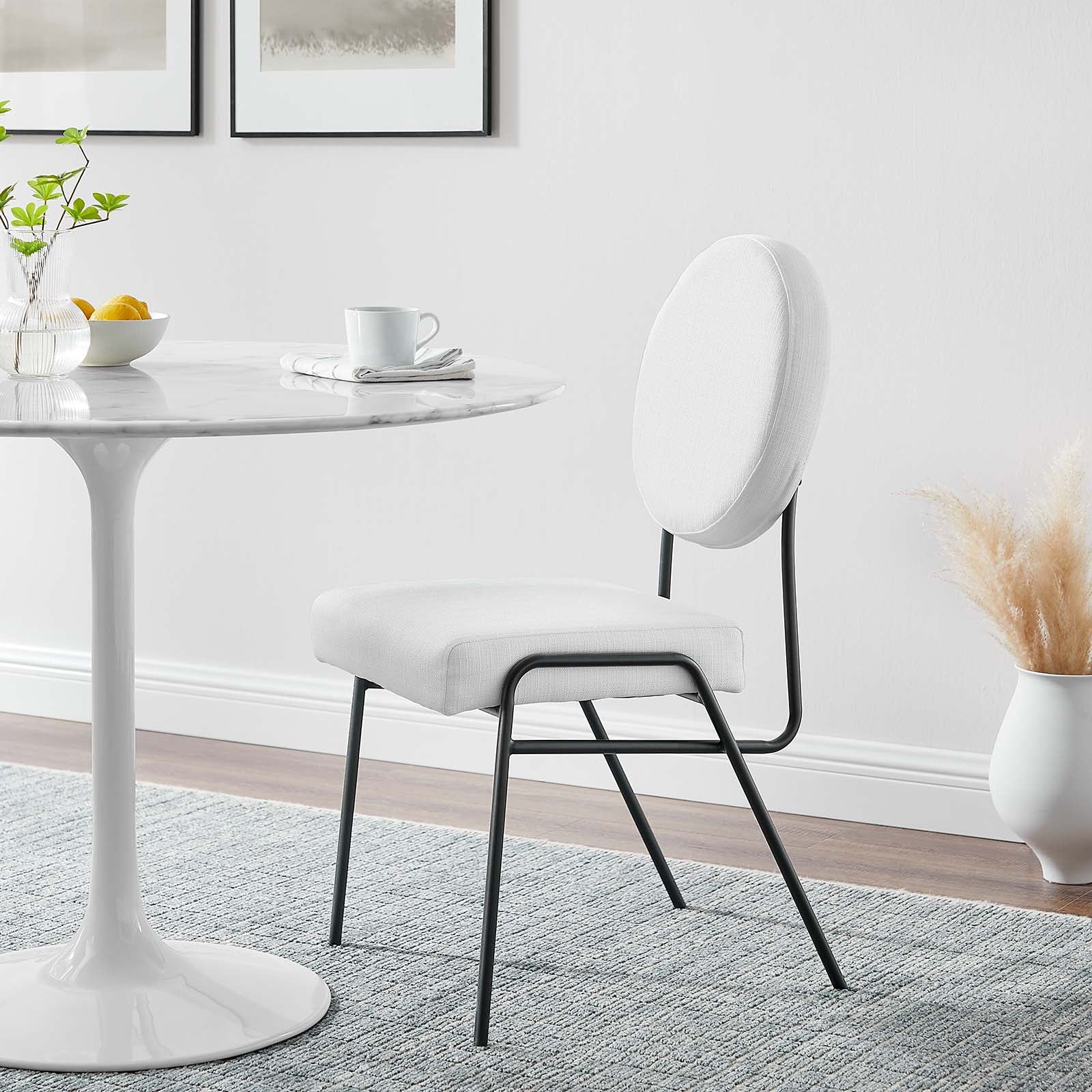 Craft Upholstered Fabric Dining Side Chairs - Set of 2 By Modway - EEI-6582 - Image 32