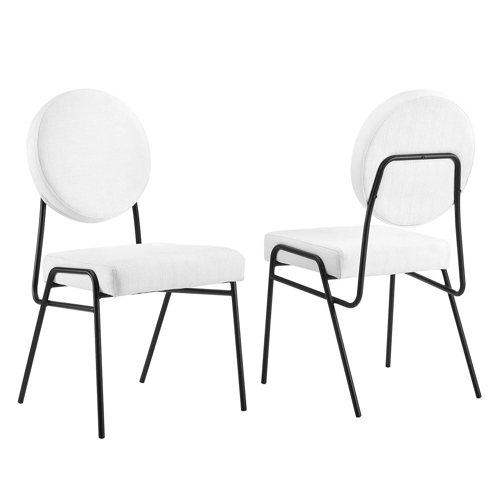 Craft Upholstered Fabric Dining Side Chairs - Set of 2 By Modway - EEI-6582 - Image 38