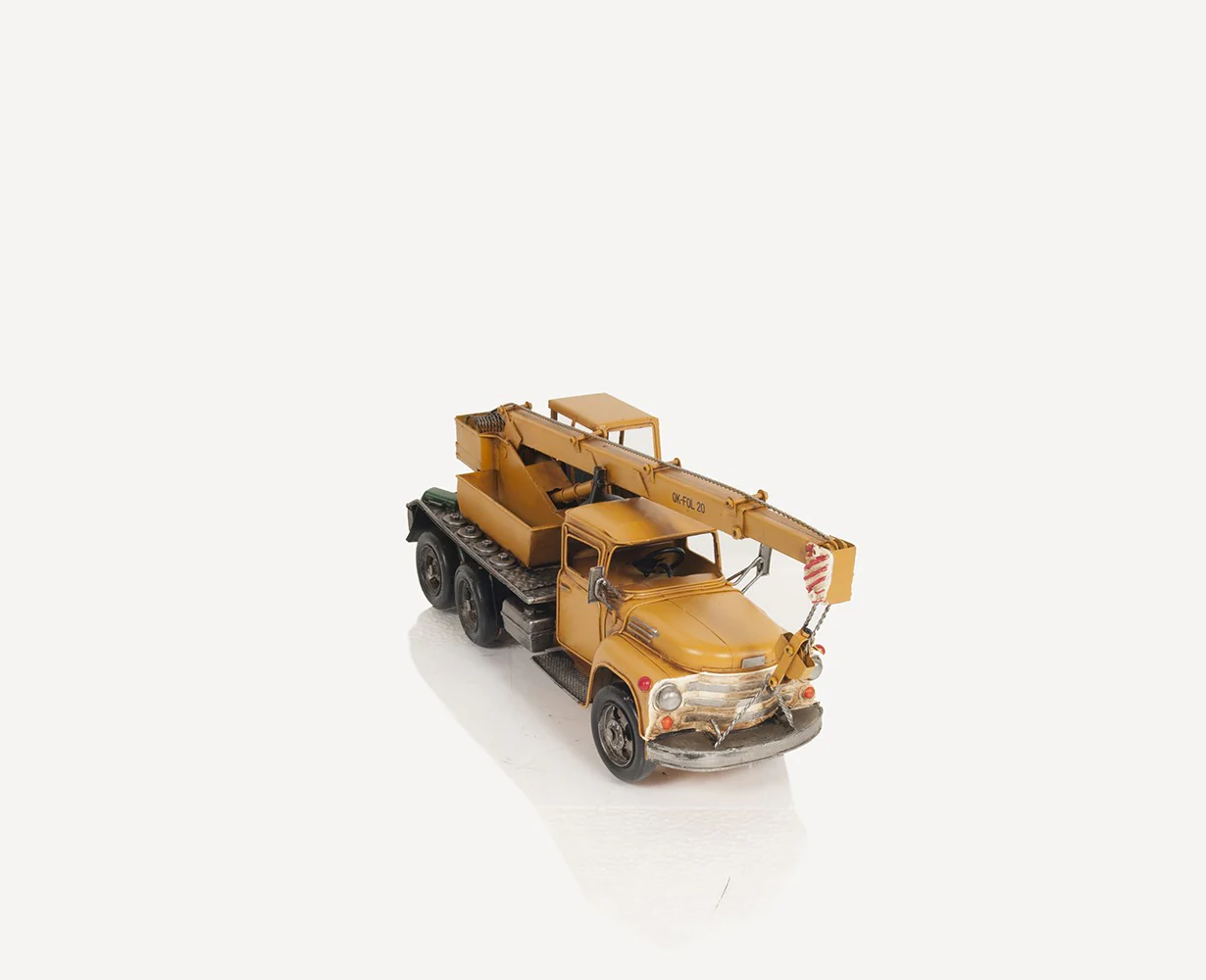 Crane Truck Sculpture By Homeroots - Image 5
