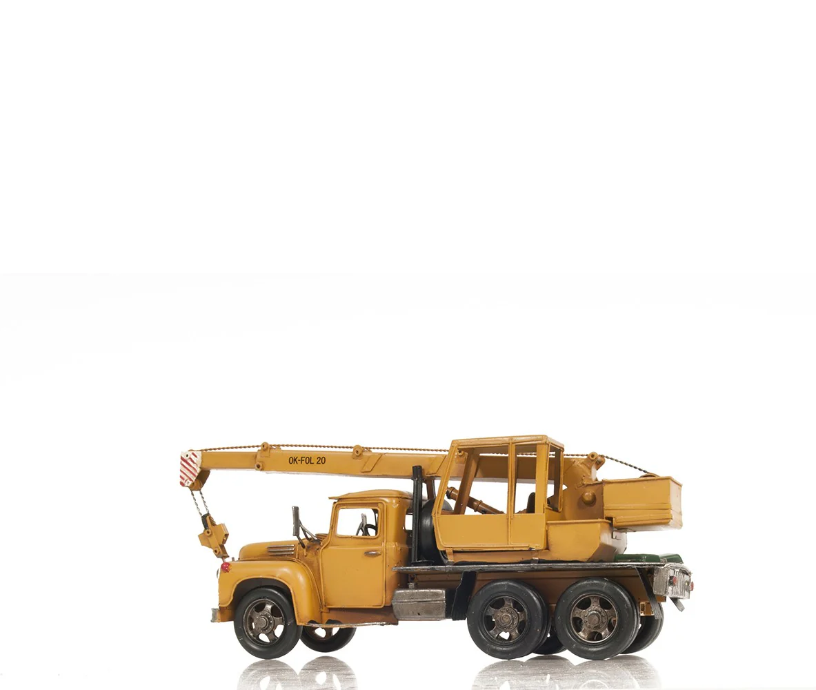 Crane Truck Sculpture By Homeroots - Image 6