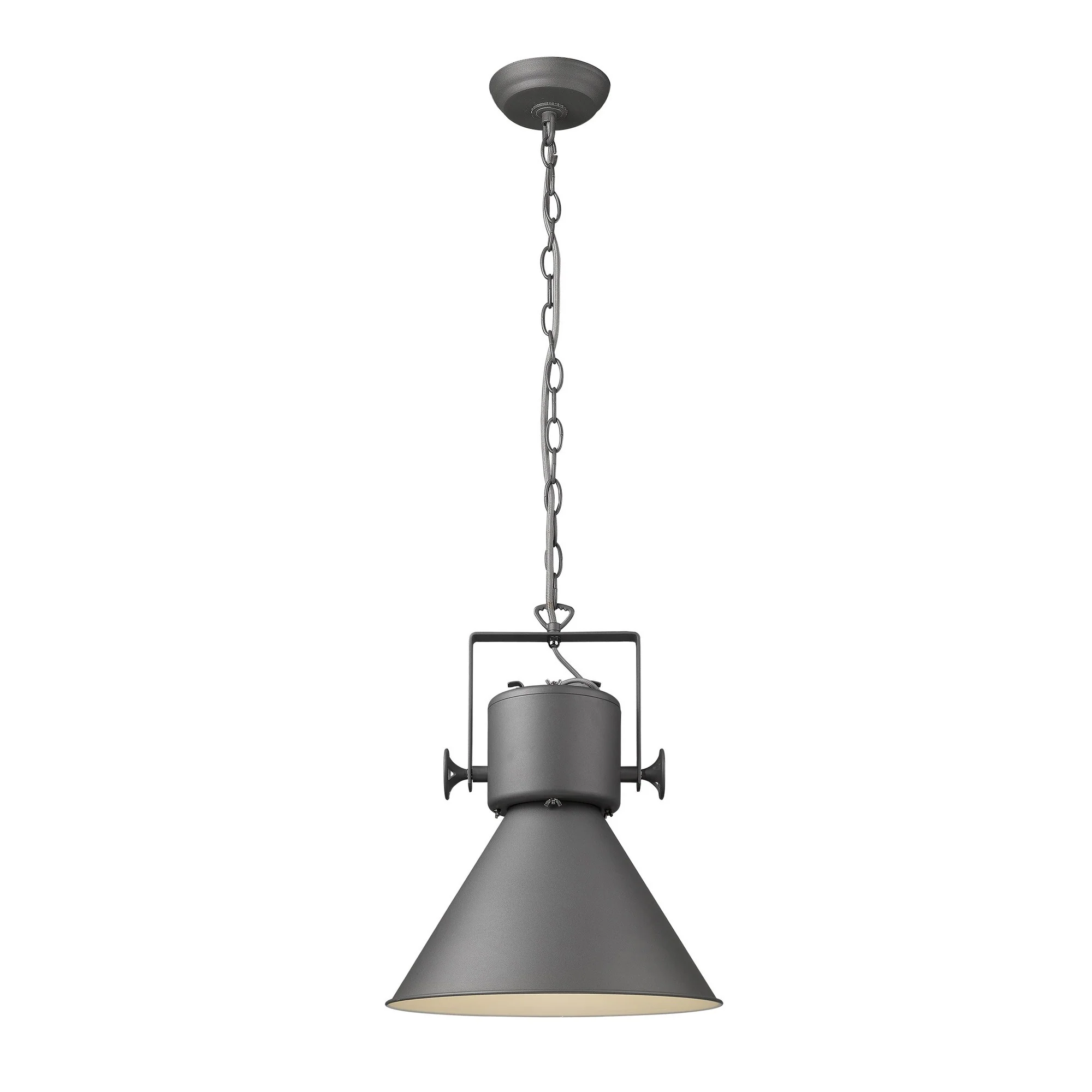 Crew 1-Light Gray Pendant By Homeroots - Image 3