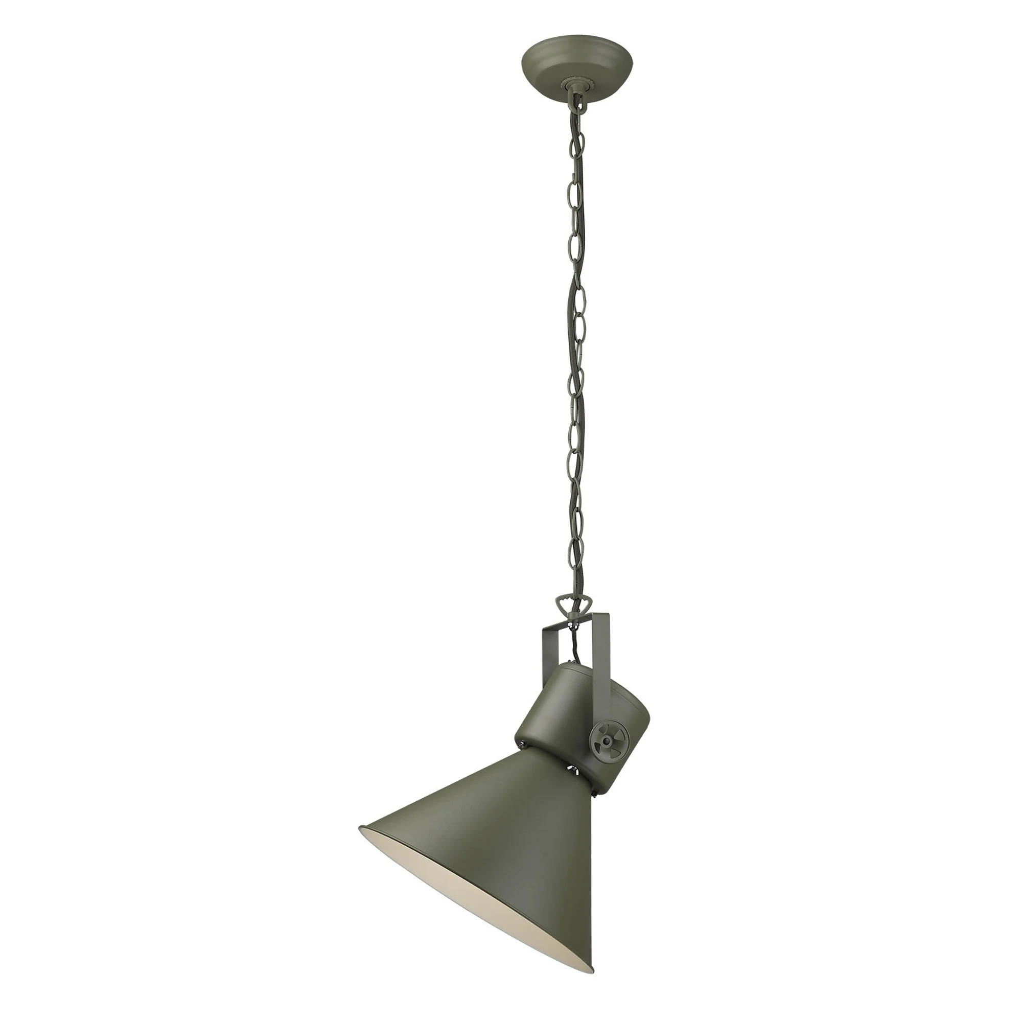 Crew 1-Light Green Pendant By Homeroots - Image 2