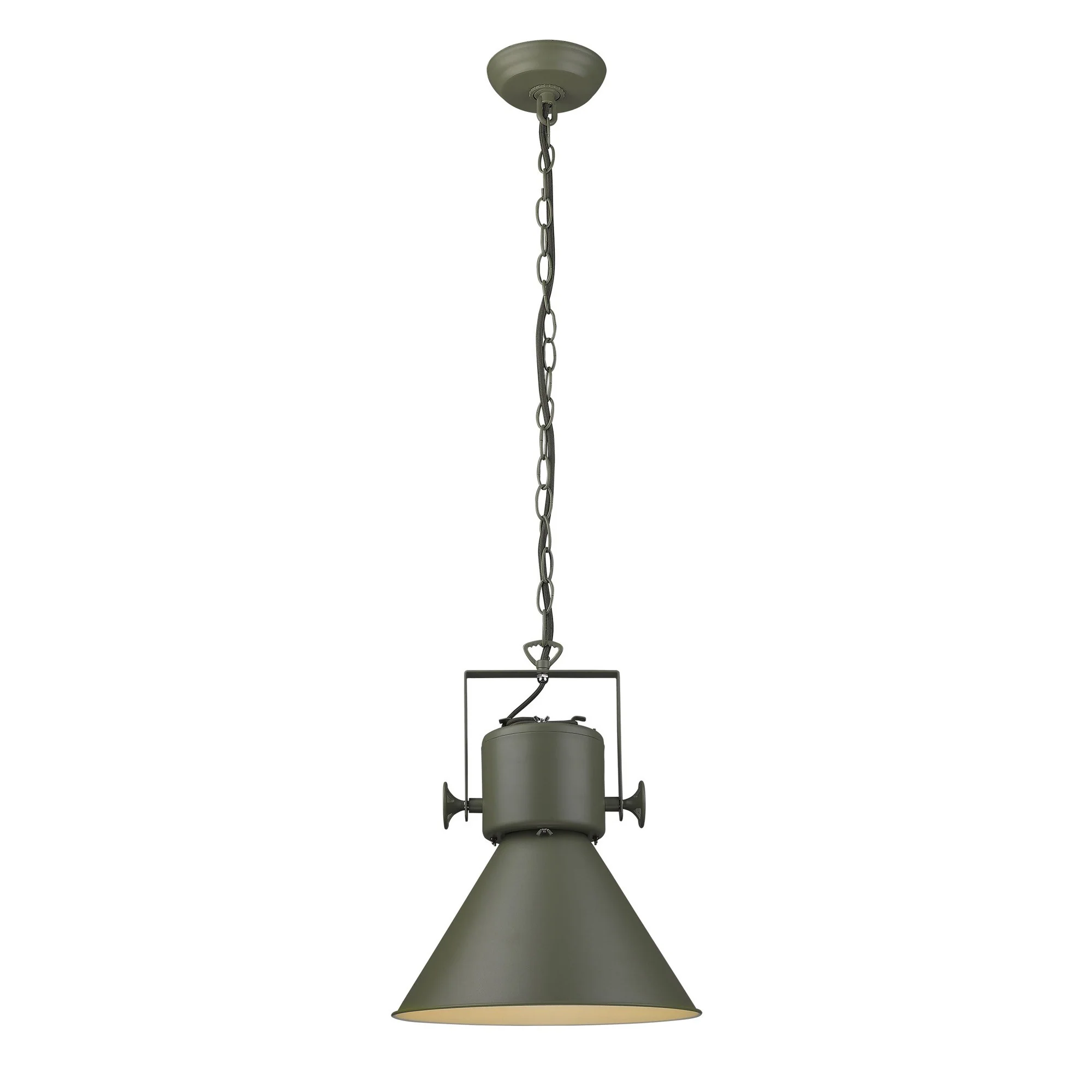 Crew 1-Light Green Pendant By Homeroots - Image 3