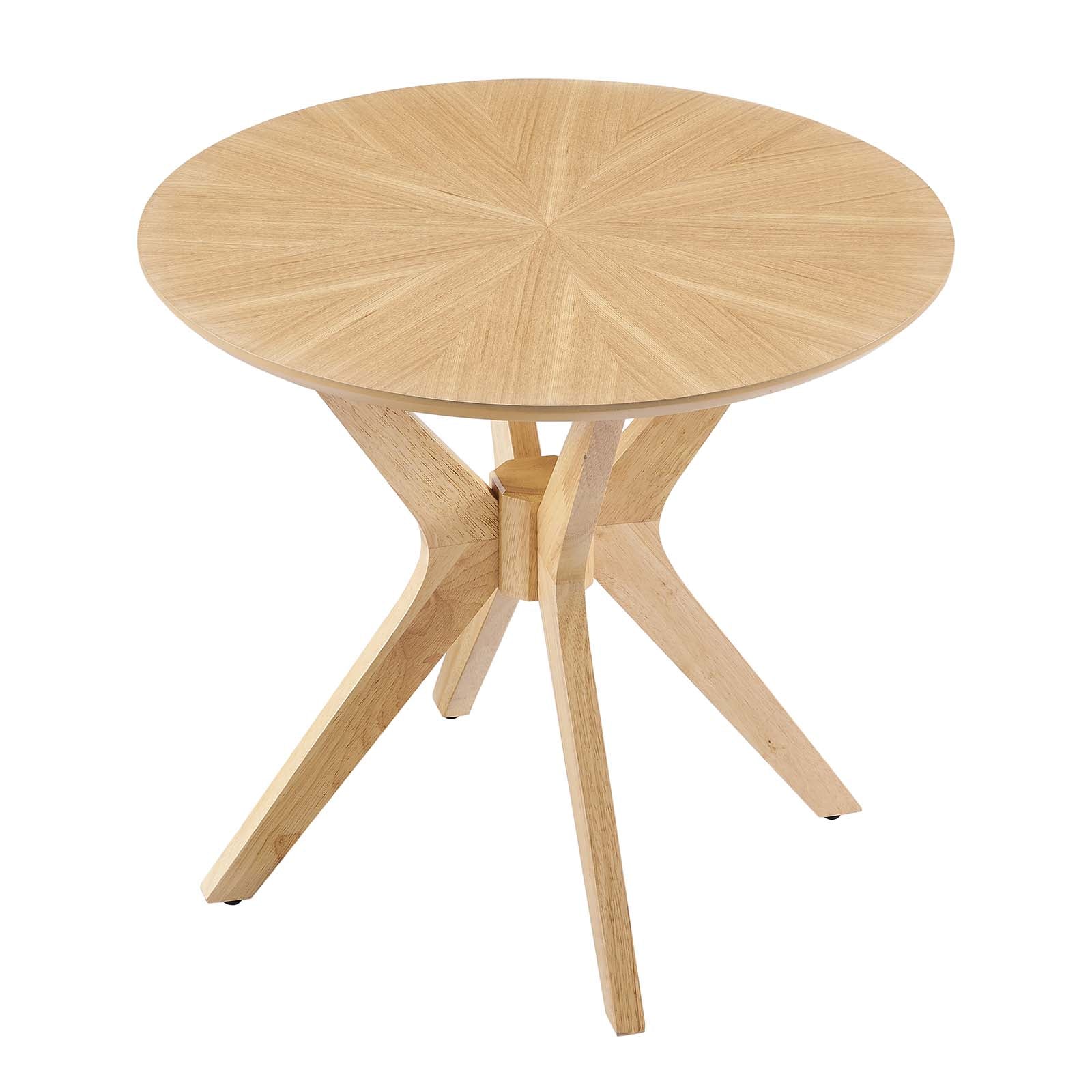 Crossroads 24” Round Wood Side Table By Modway - EEI-6558 - Image 4