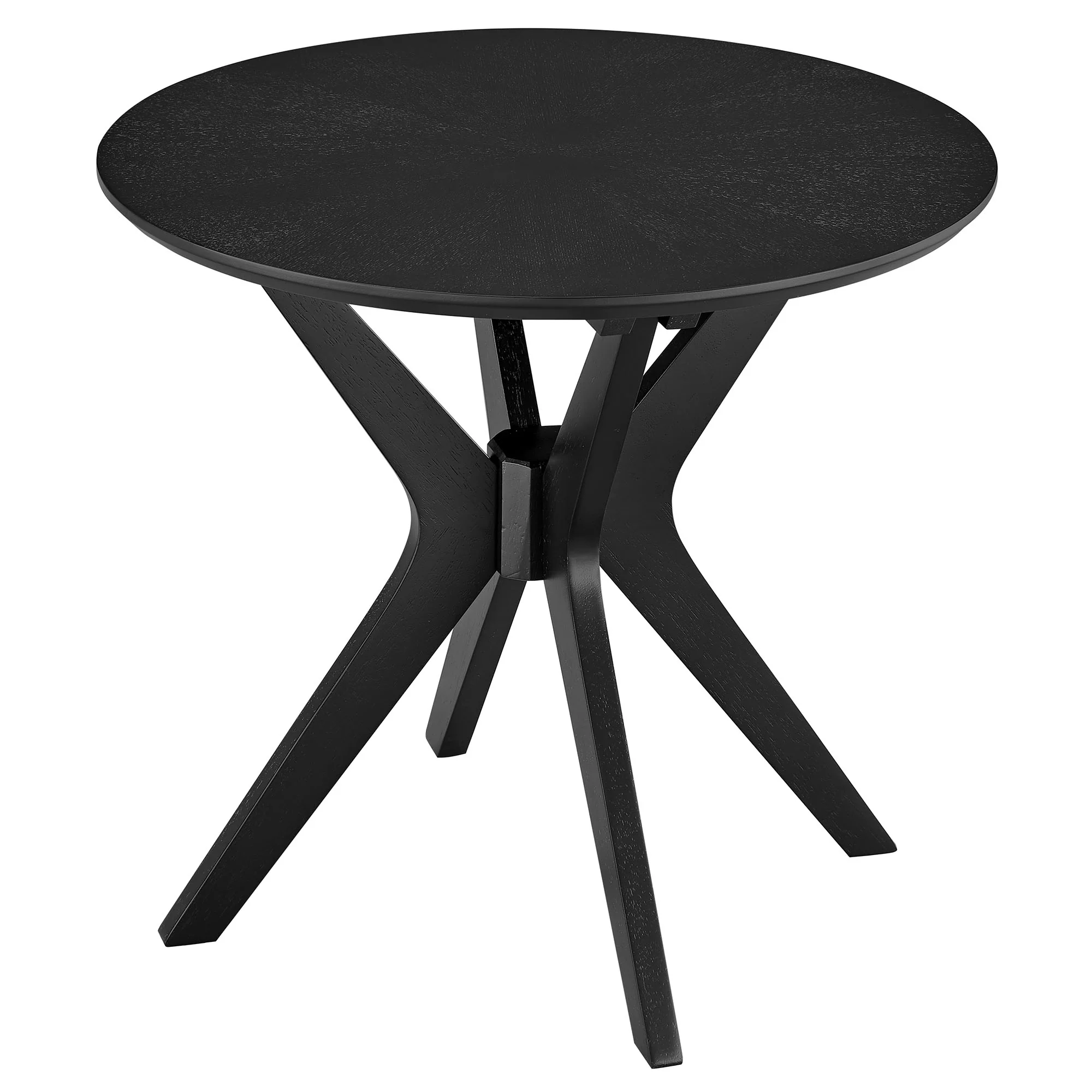 Crossroads 24Ó Round Wood Side Table by Modway - Image 2