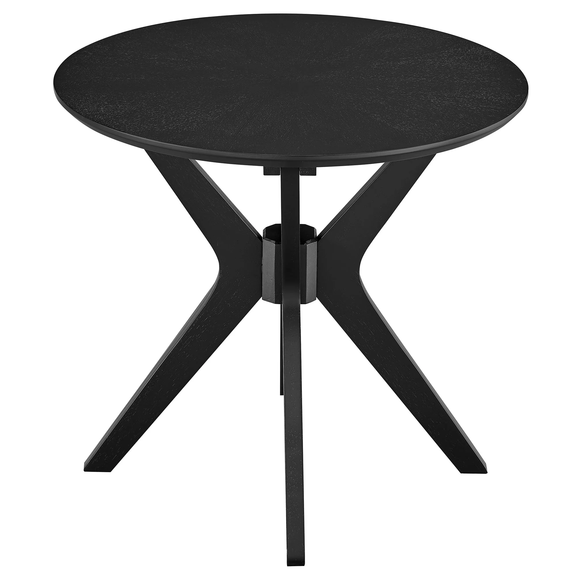 Crossroads 24Ó Round Wood Side Table by Modway - Image 3