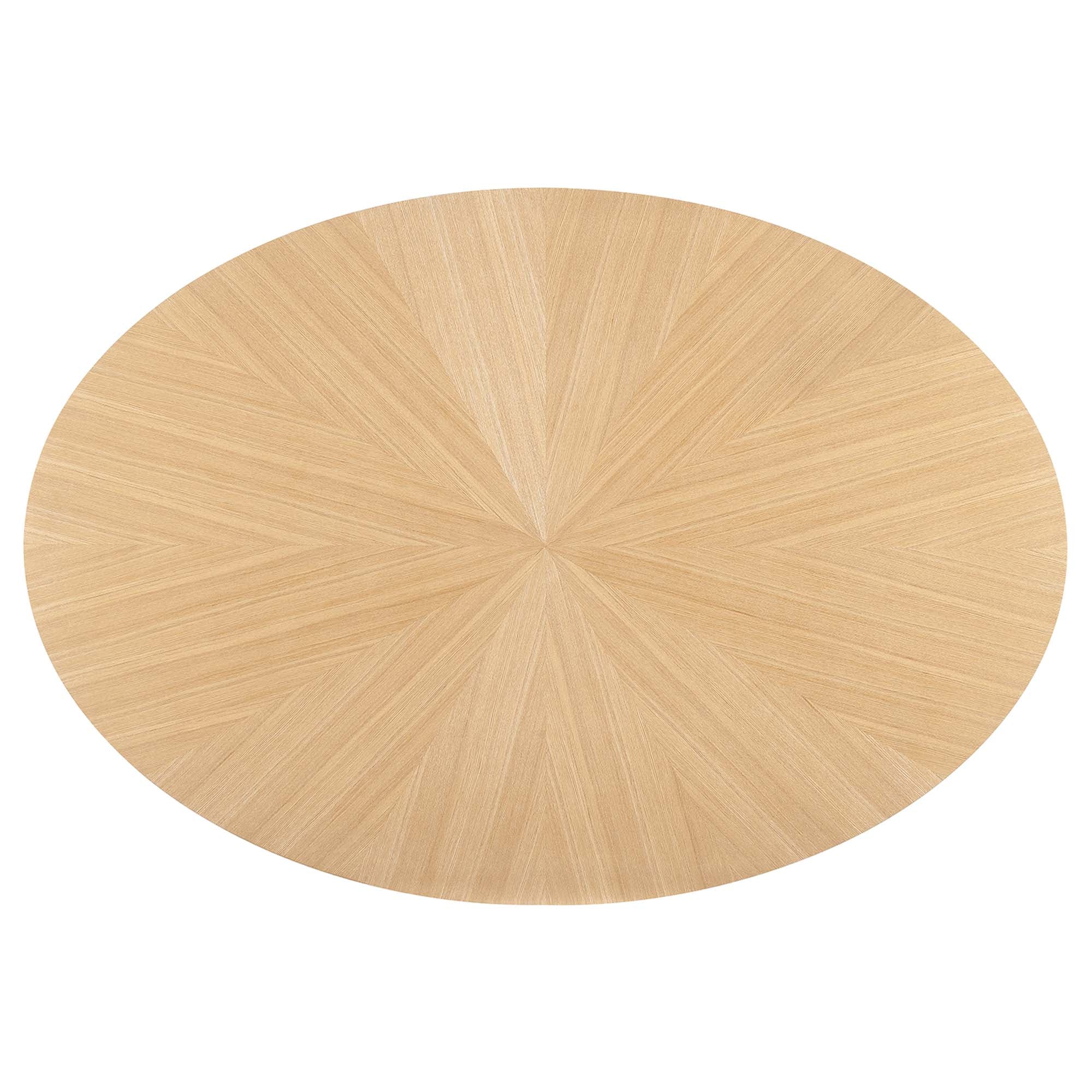 Crossroads 63" Oval Wood Dining Table by Modway - Image 12
