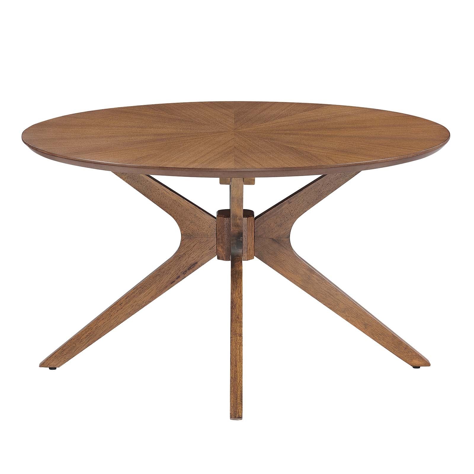 Crossroads Round Wood Coffee Table By Modway - EEI-6557 - Image 10