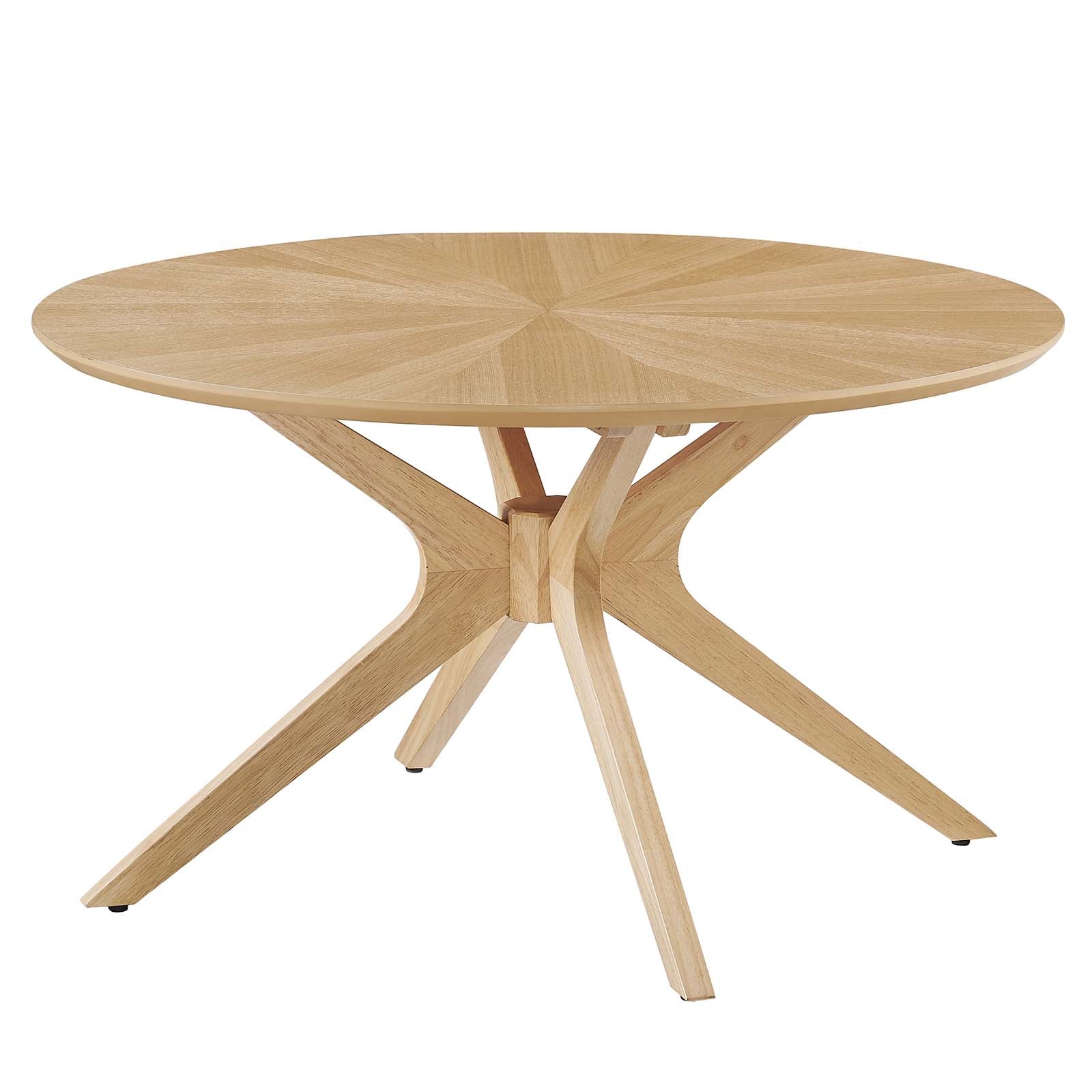 Crossroads Round Wood Coffee Table By Modway - EEI-6557 - Image 2