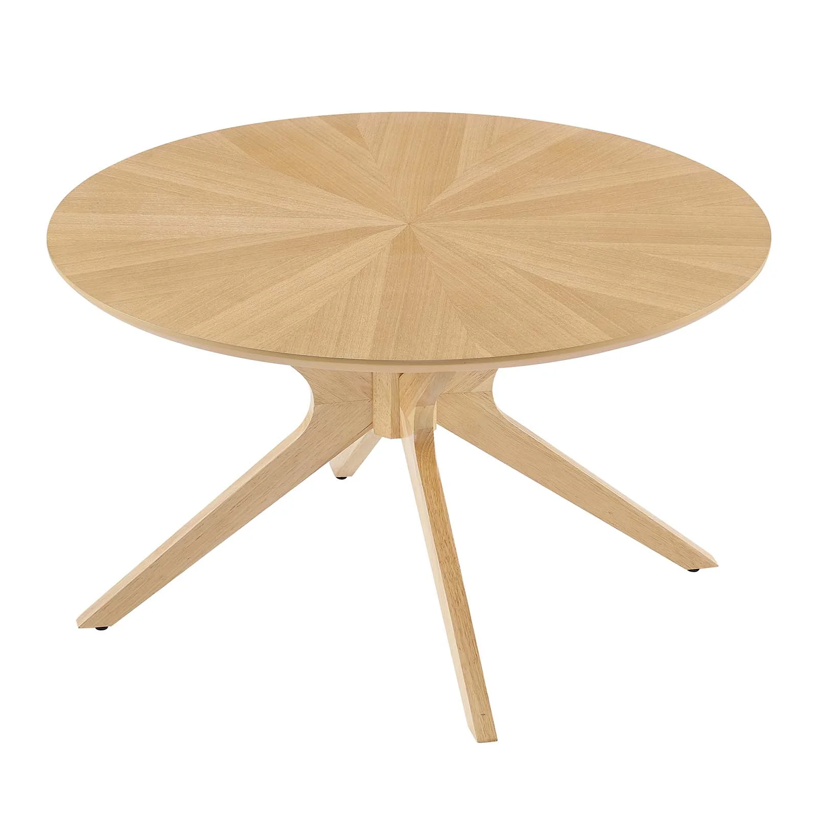 Crossroads Round Wood Coffee Table By Modway - EEI-6557 - Image 4