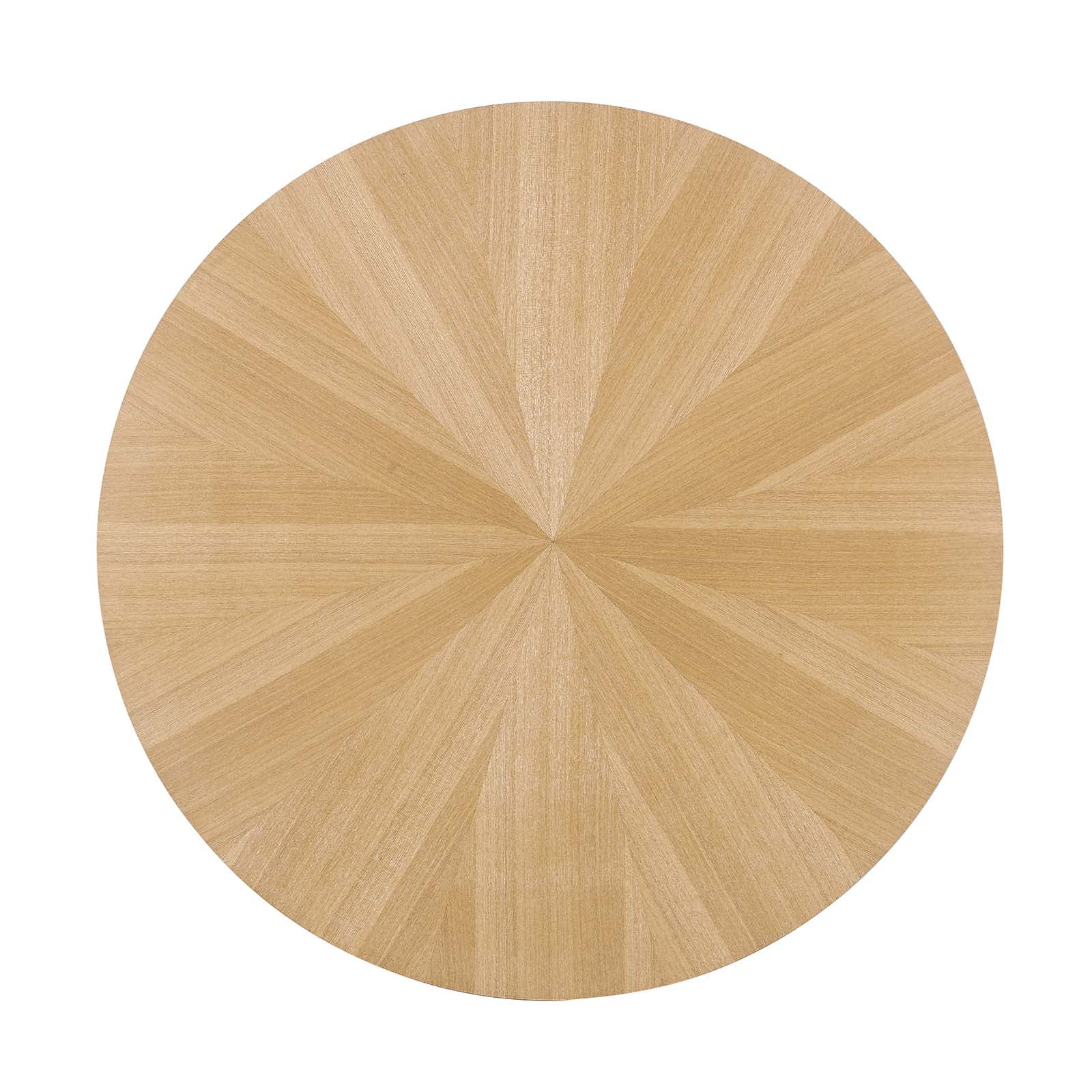 Crossroads Round Wood Coffee Table By Modway - EEI-6557 - Image 5