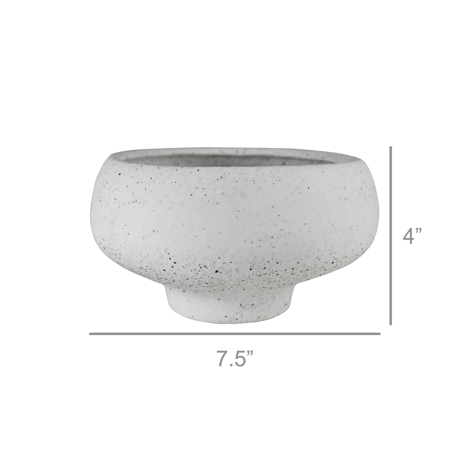 Cruz Bowl, Stoneware Set Of 2 By HomArt - Image 2