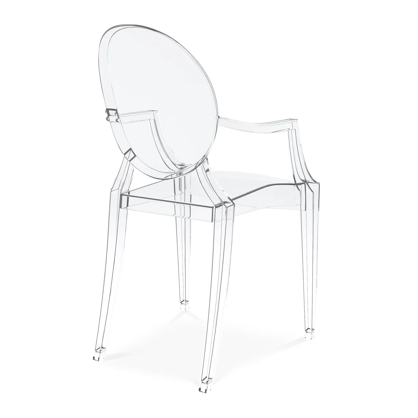 Crystal Armchair, Clear By World Modern Design - Image 2