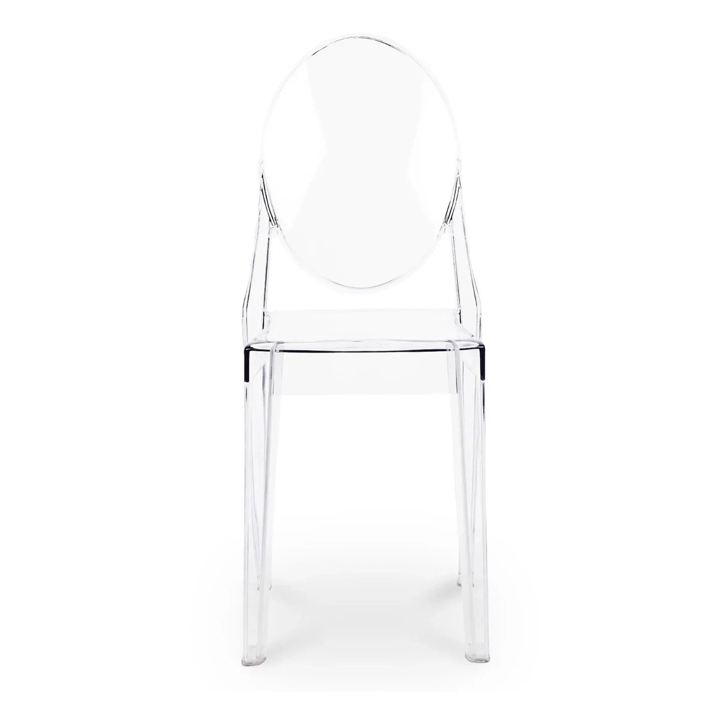 Crystal Dining Chair, Clear By World Modern Design - Image 2