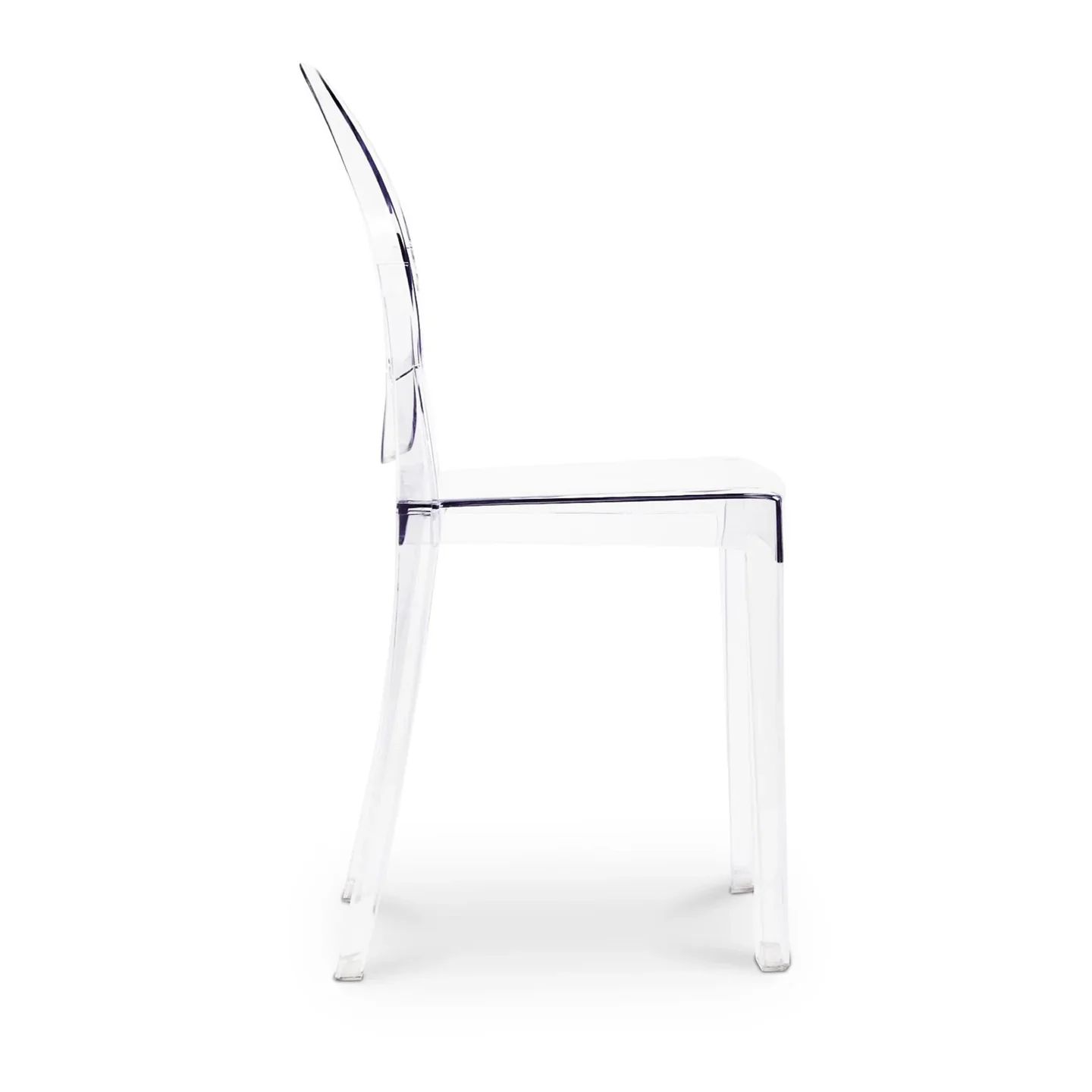 Crystal Dining Chair, Clear By World Modern Design - Image 3