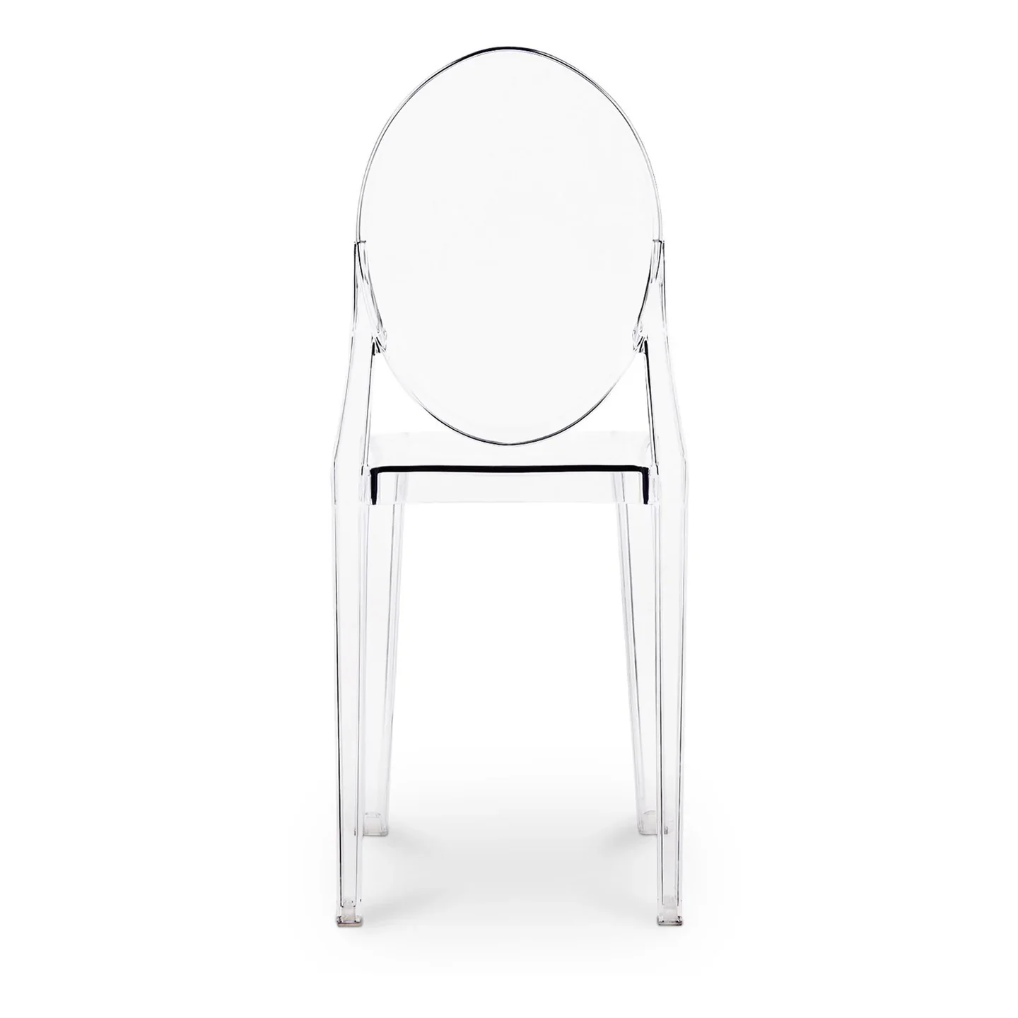 Crystal Dining Chair, Clear By World Modern Design - Image 4