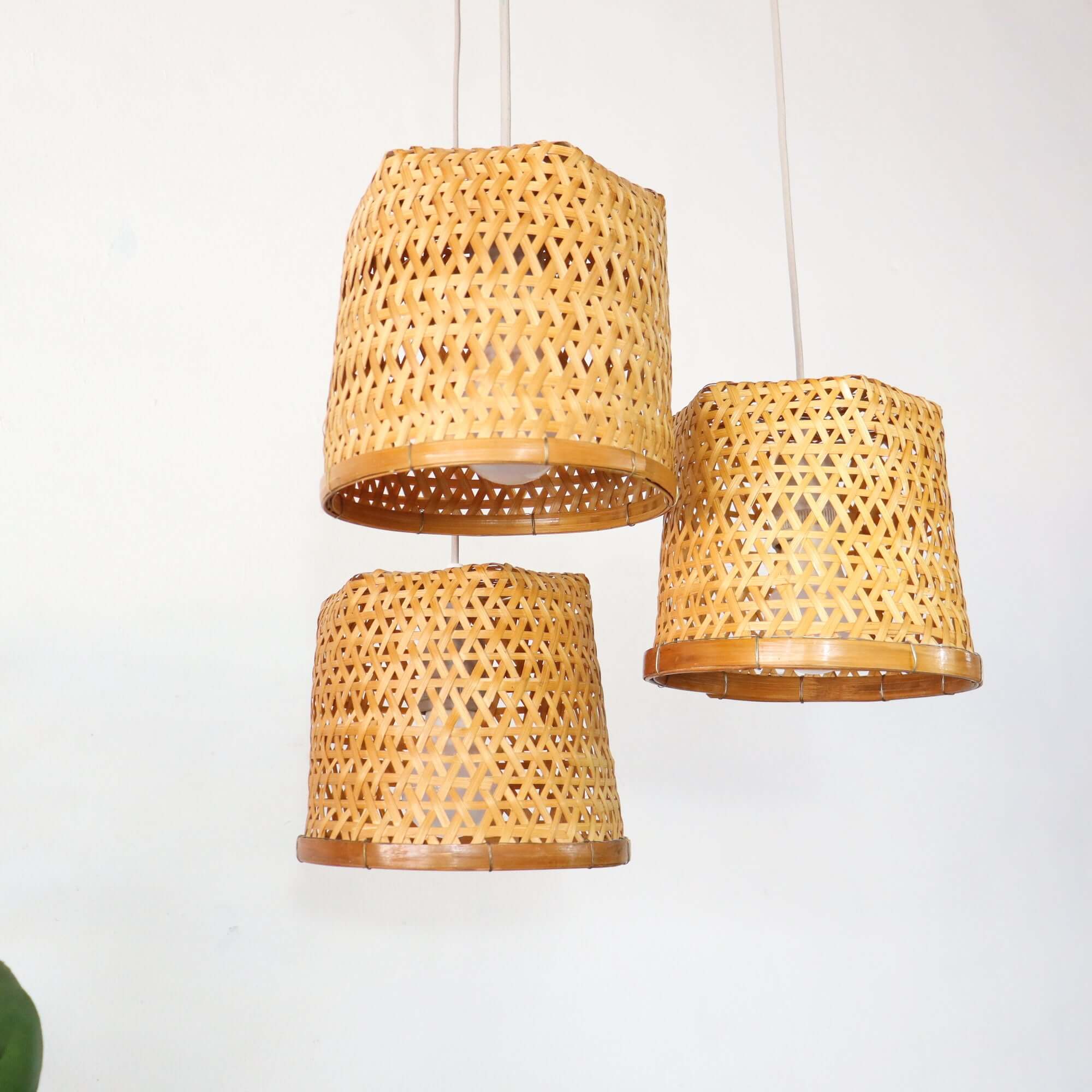 Crystalyn - Bamboo Pendant Light Shade By Thaihome - Image 8