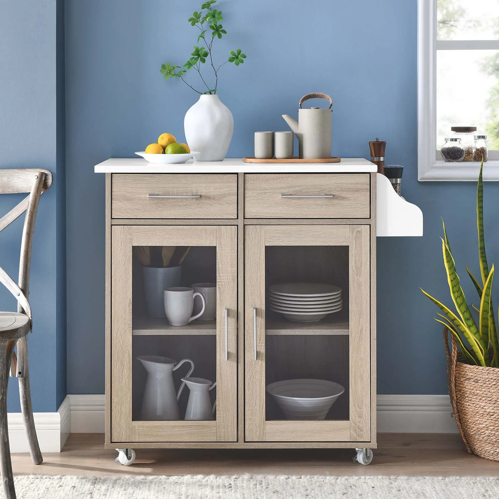 Cuisine Kitchen Cart By Modway - EEI-6276 - Image 23