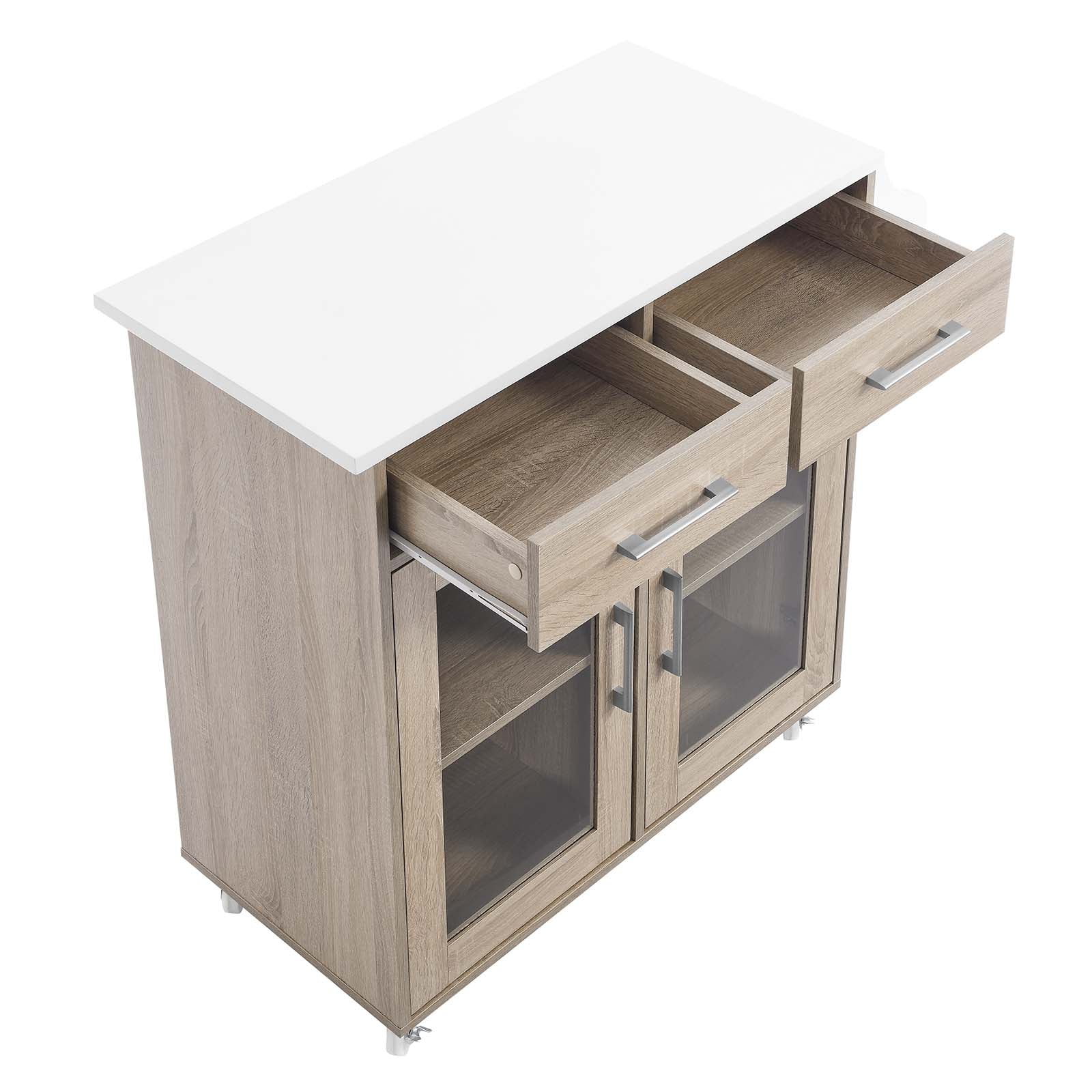 Cuisine Kitchen Cart By Modway - EEI-6276 - Image 29
