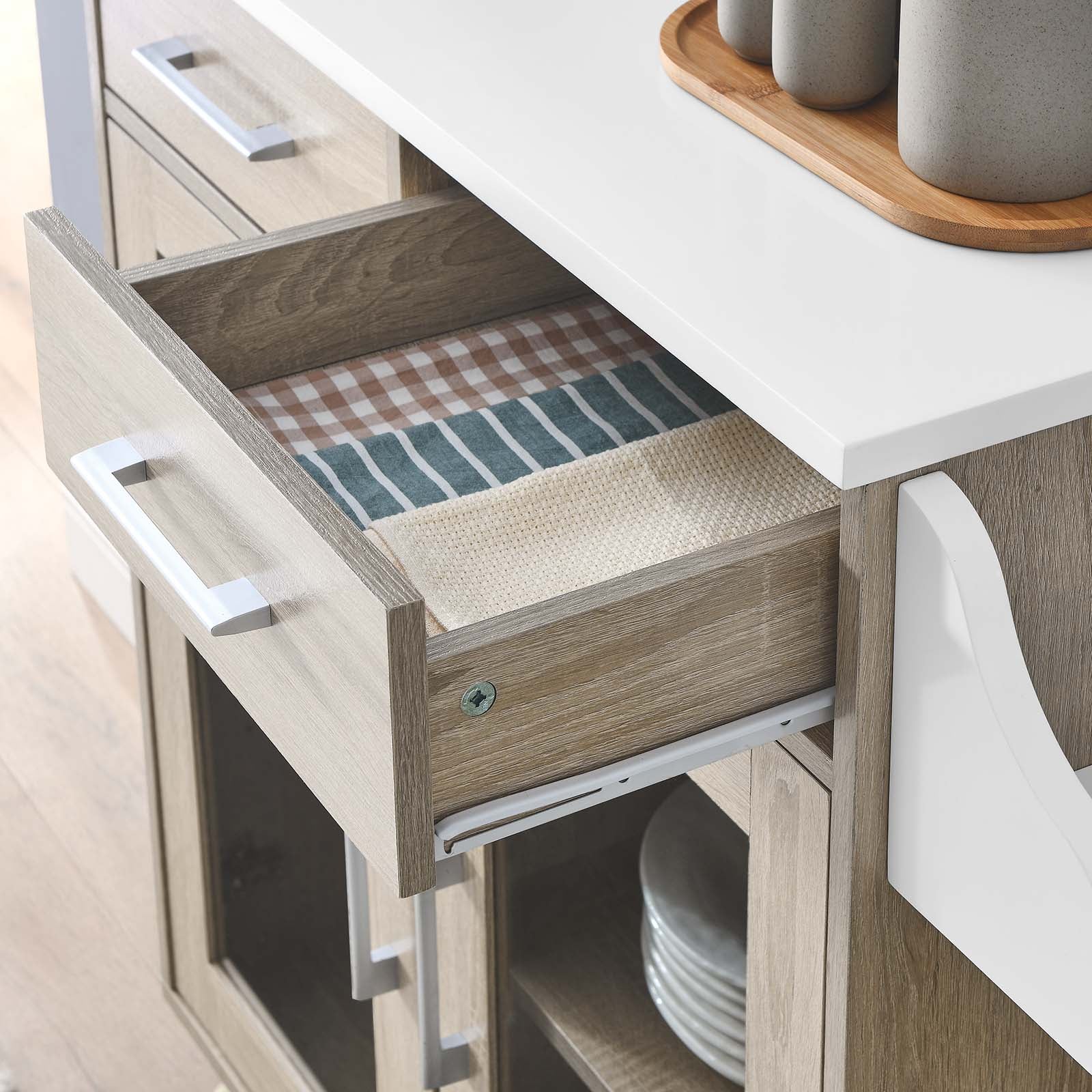 Cuisine Kitchen Cart By Modway - EEI-6276 - Image 32