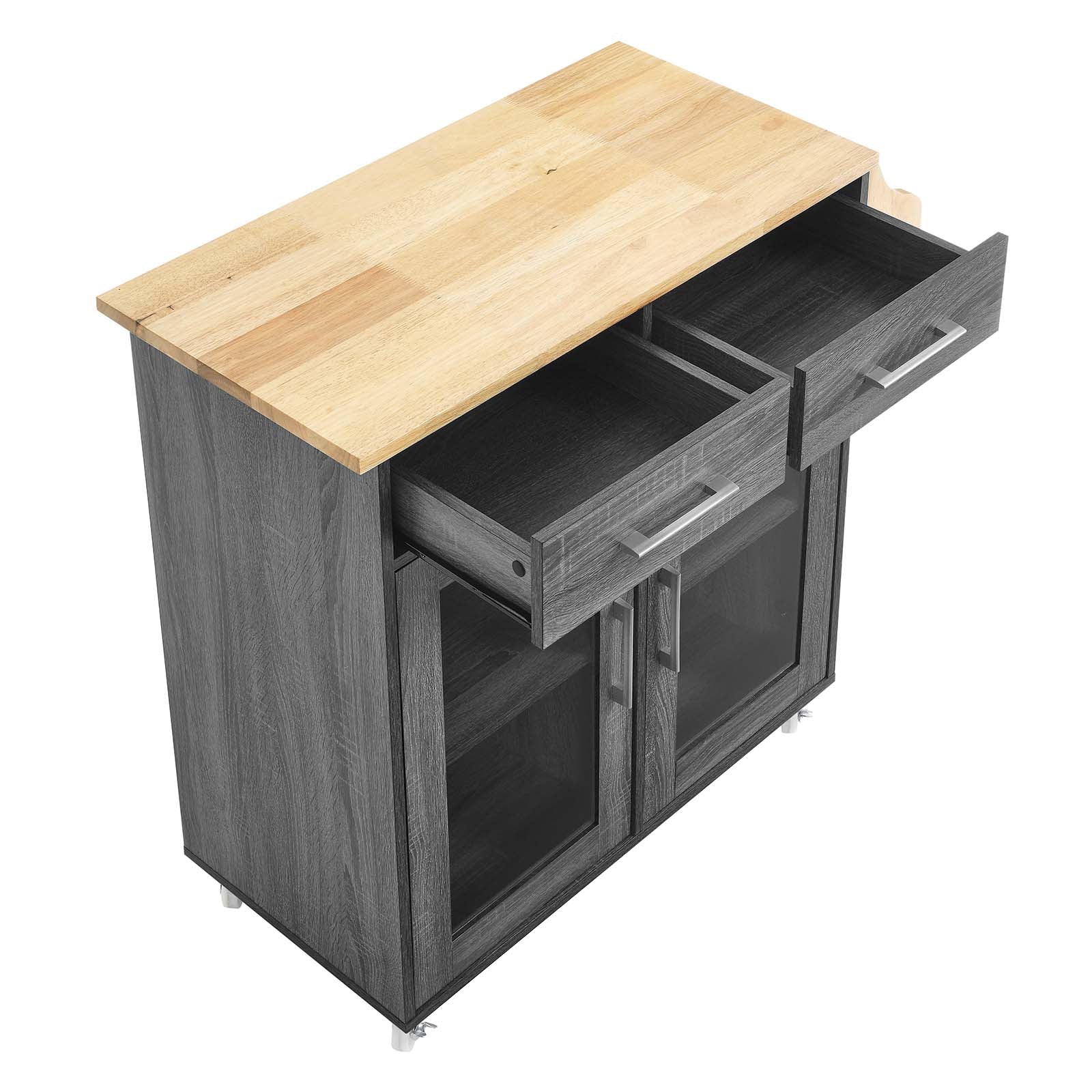 Cuisine Kitchen Cart By Modway - EEI-6276 - Image 7