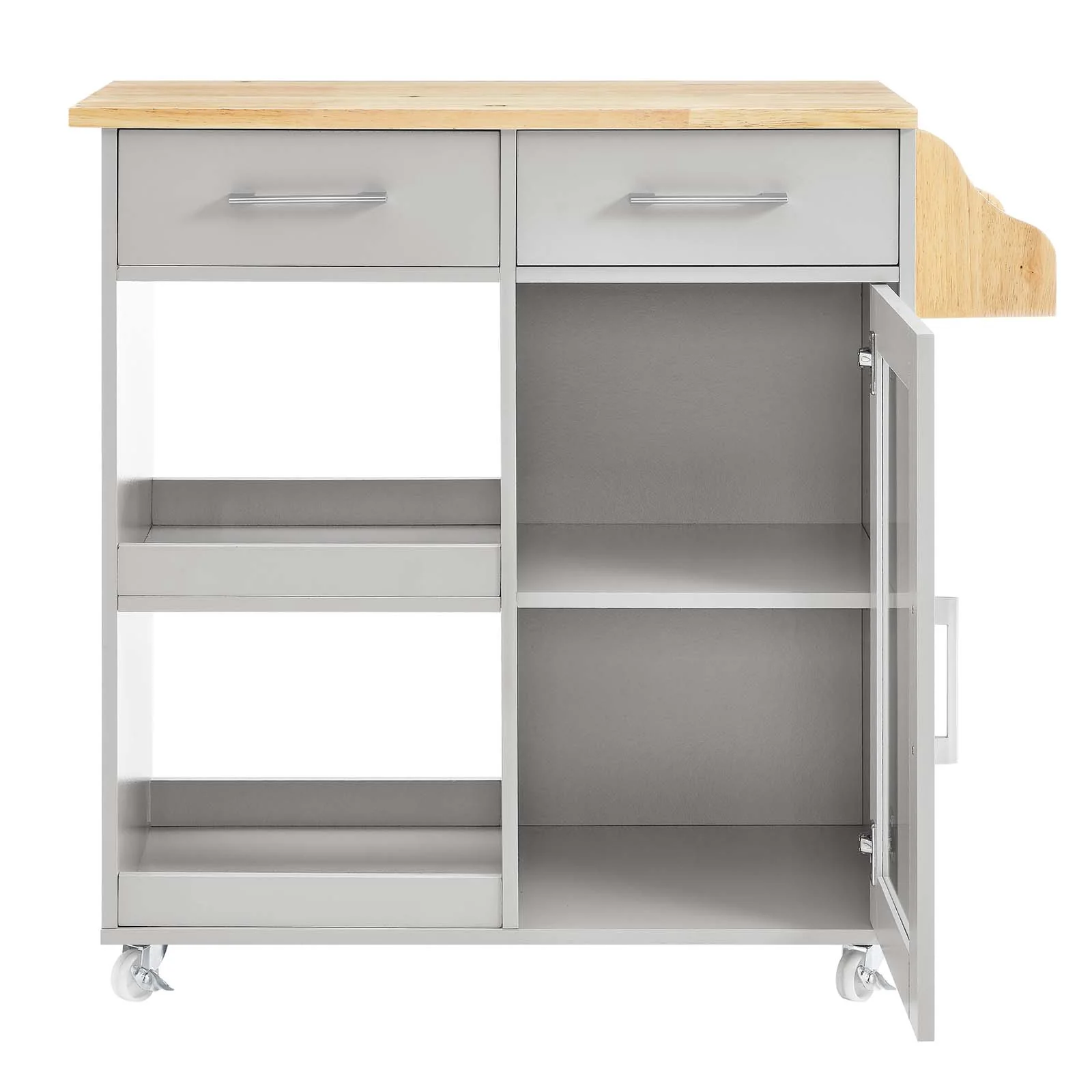 Culinary Kitchen Cart With Spice Rack By Modway - EEI-6277 - Image 17