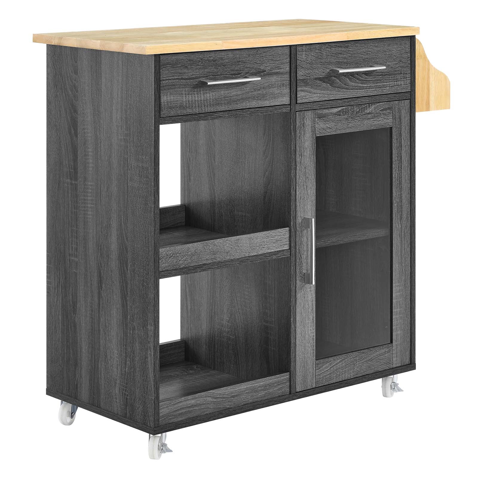 Culinary Kitchen Cart With Spice Rack By Modway - EEI-6277 - Image 2