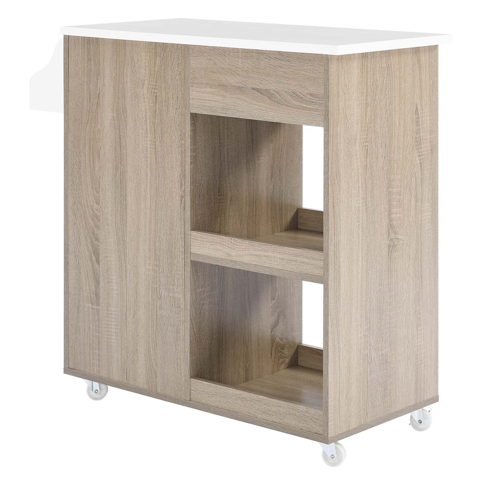 Culinary Kitchen Cart With Spice Rack By Modway - EEI-6277 - Image 26