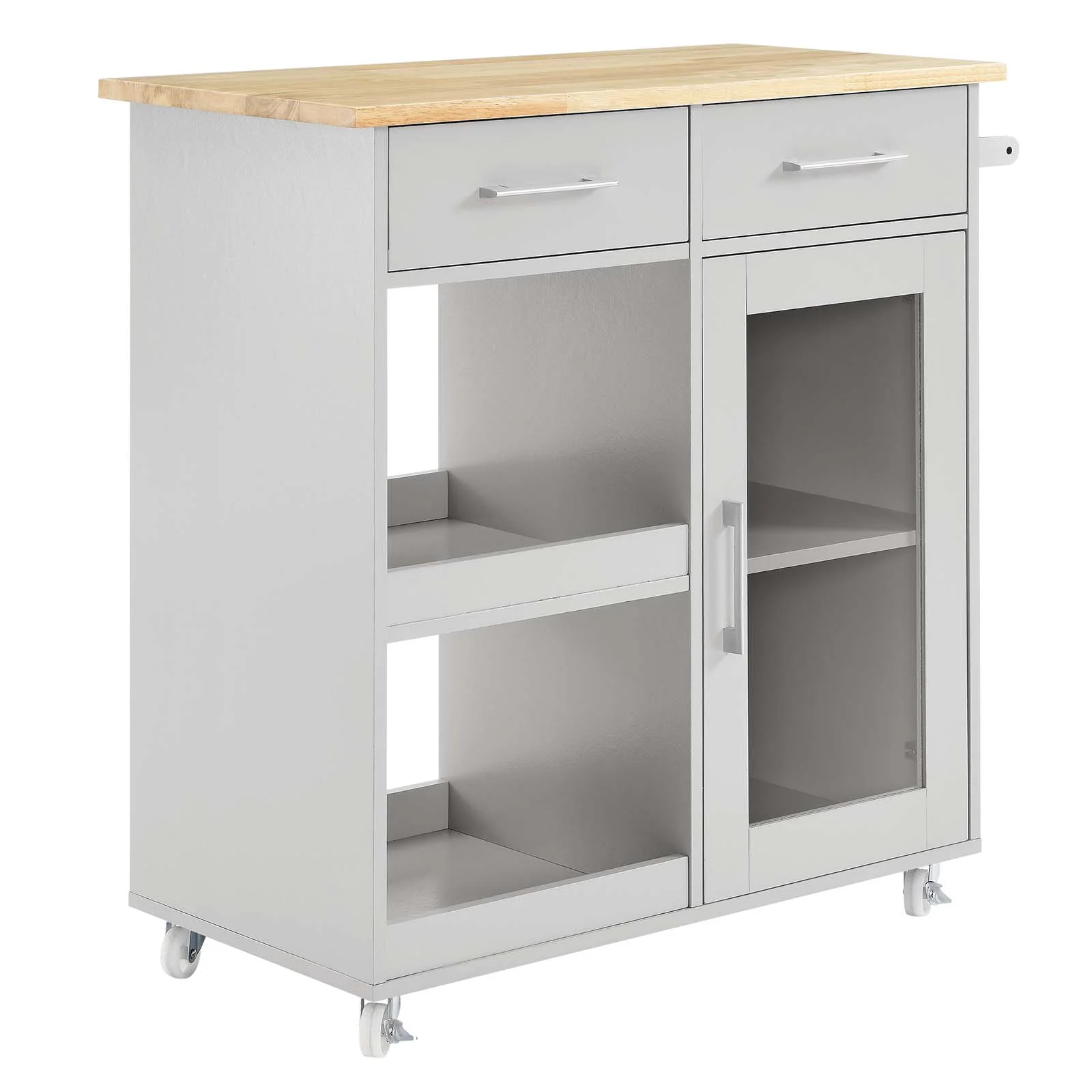 Culinary Kitchen Cart With Towel Bar By Modway - EEI-6275 - Image 13