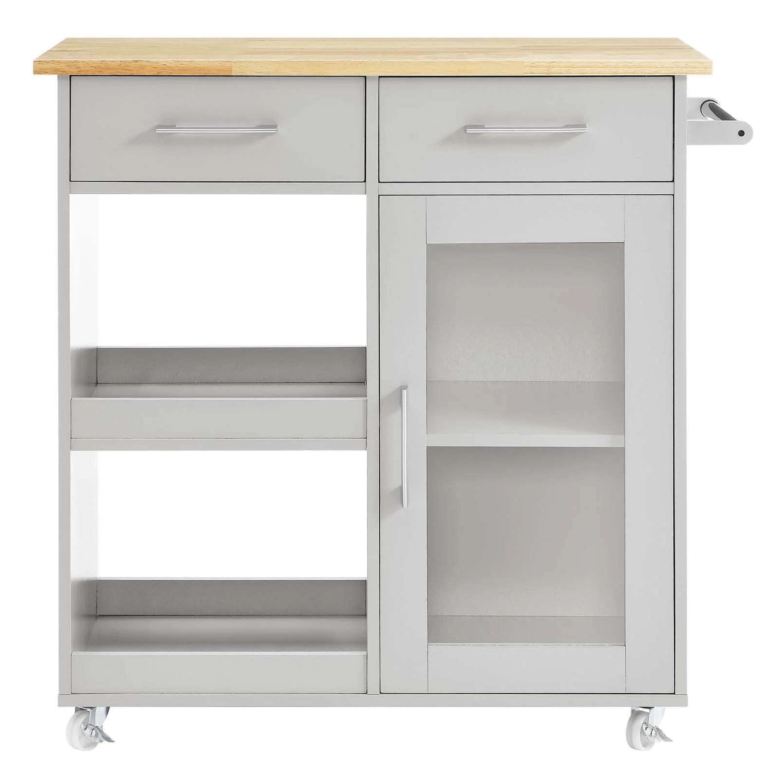 Culinary Kitchen Cart With Towel Bar By Modway - EEI-6275 - Image 16