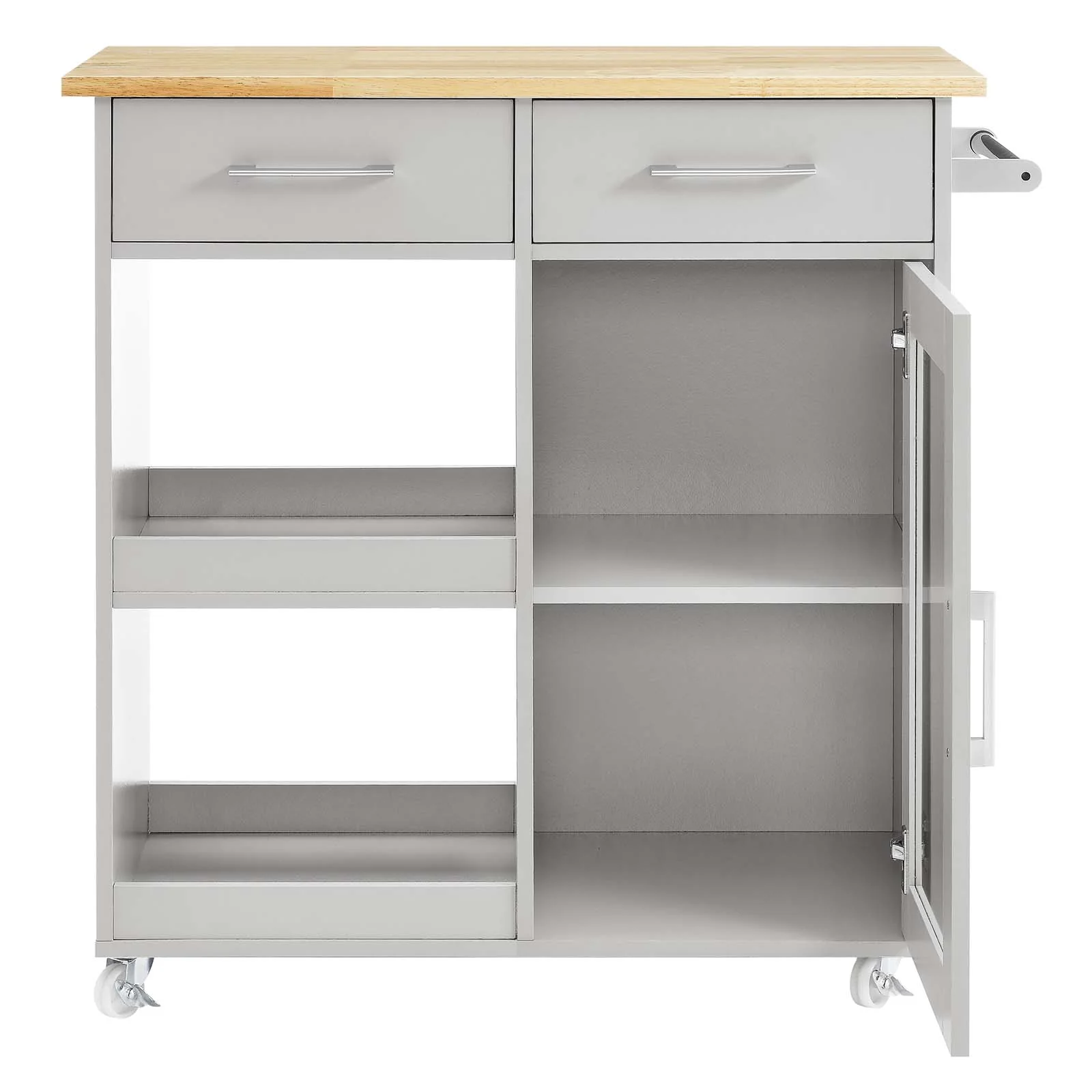 Culinary Kitchen Cart With Towel Bar By Modway - EEI-6275 - Image 17