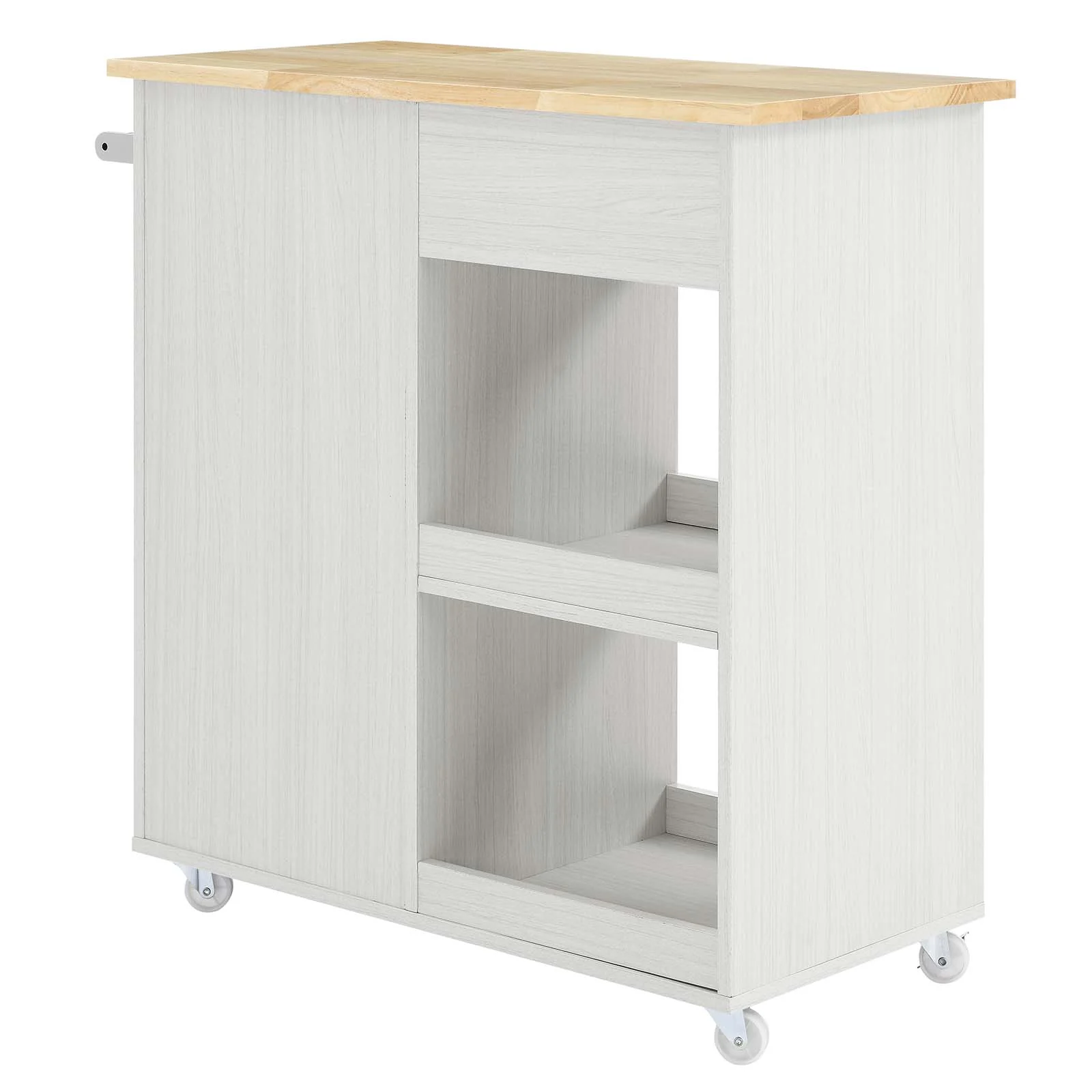 Culinary Kitchen Cart With Towel Bar By Modway - EEI-6275 - Image 37