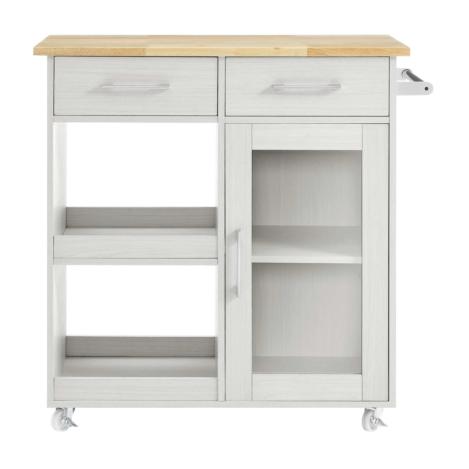 Culinary Kitchen Cart With Towel Bar By Modway - EEI-6275 - Image 38
