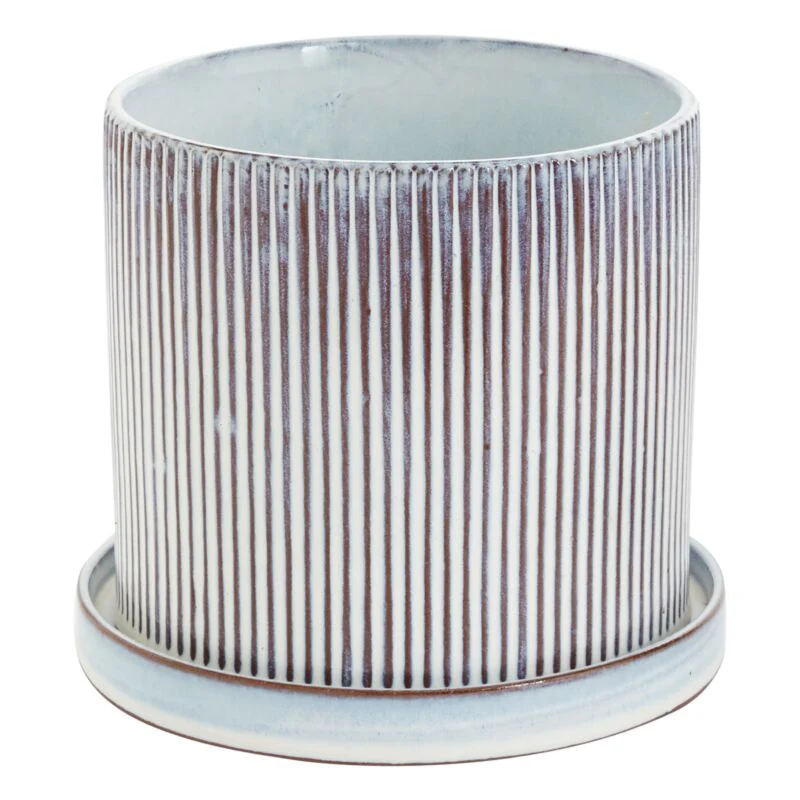 Curio Pot with Saucer 7.5"x 6.75" By Accent Decor - Image 2