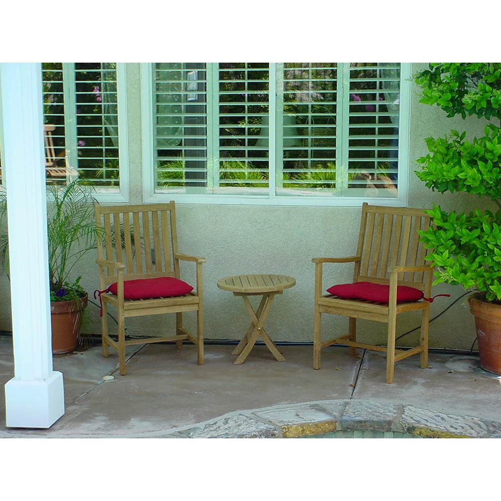 Curve 4-Pieces Conversation Set By Anderson Teak - Image 2