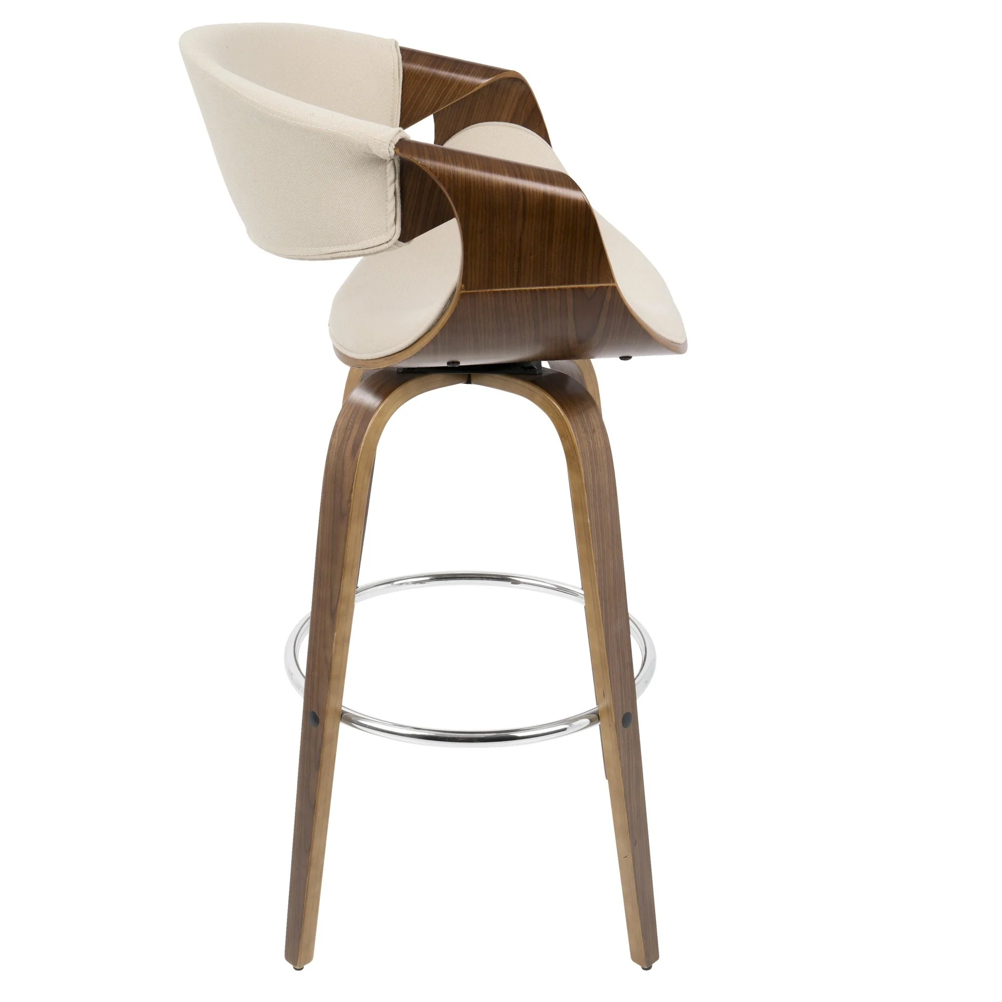 Curvini 30'' Barstool - Set of 2 Blue By LumiSource - Image 14