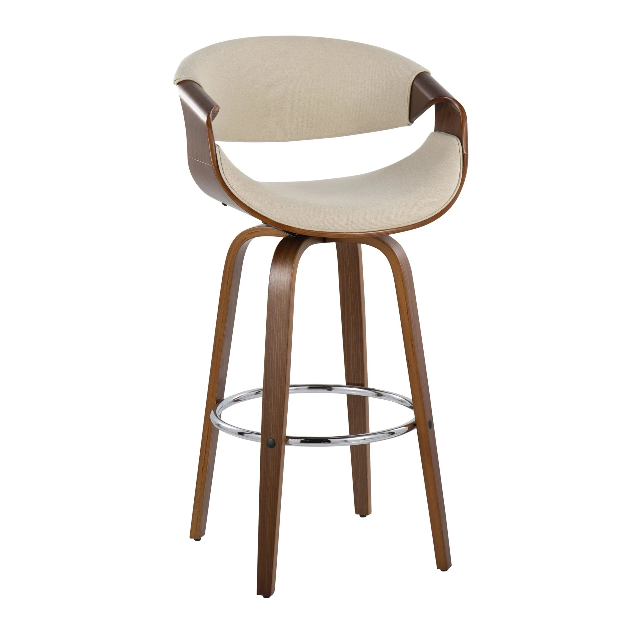 Curvini 30'' Barstool - Set of 2 Blue By LumiSource - Image 19