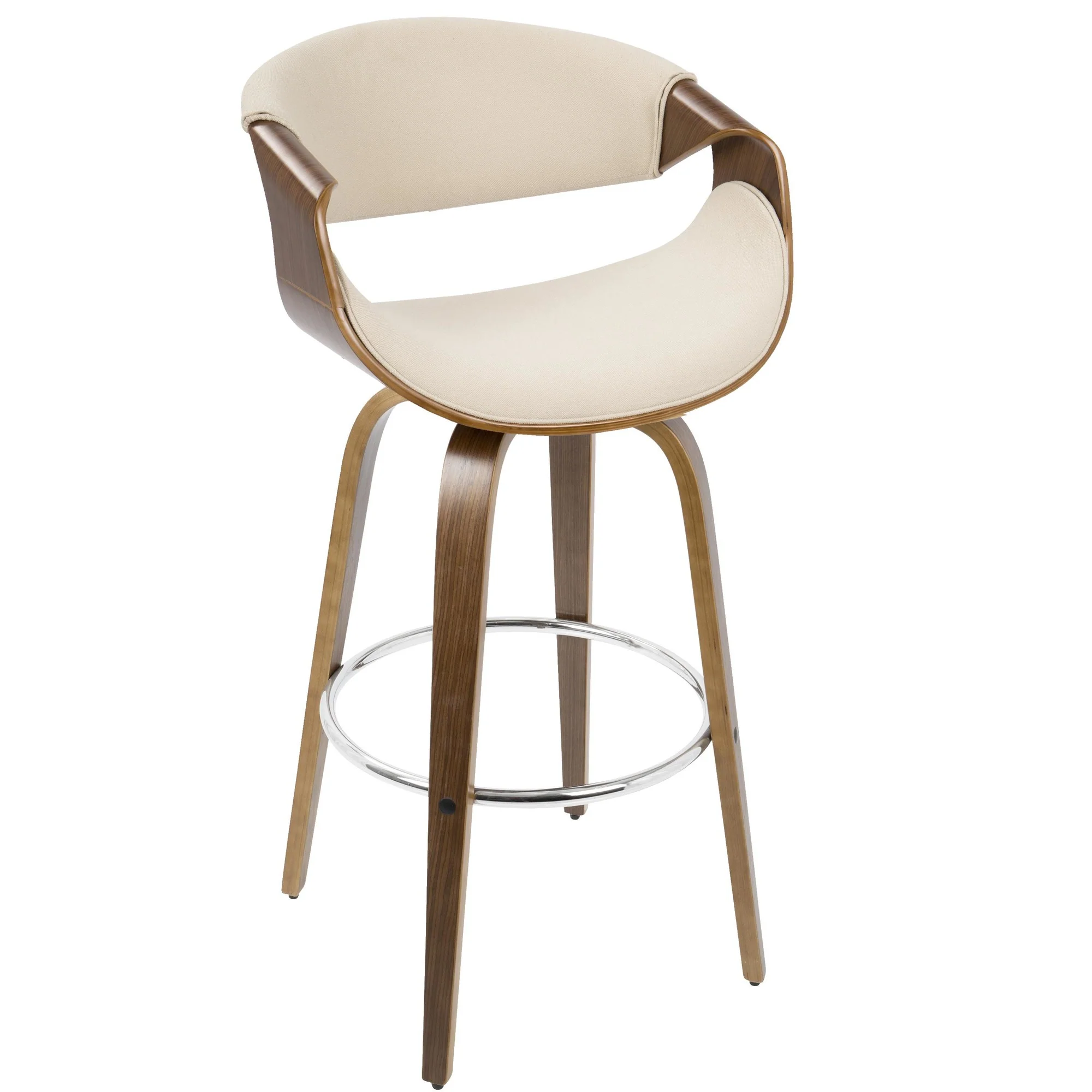 Curvini 30'' Barstool - Set of 2 Blue By LumiSource - Image 21