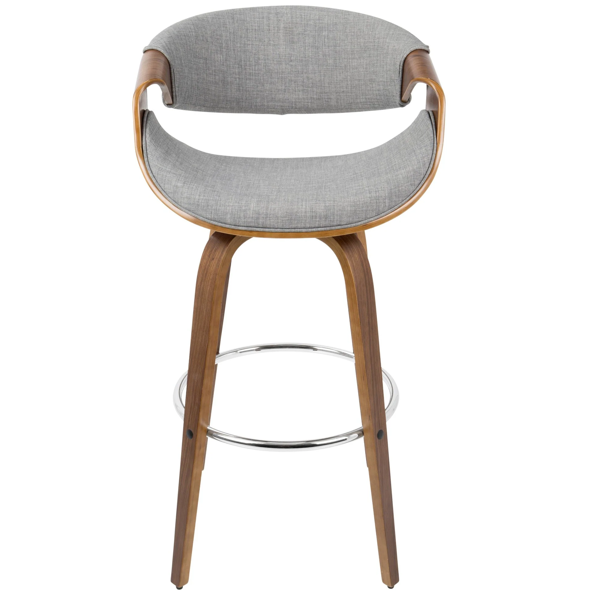 Curvini 30'' Barstool - Set of 2 Blue By LumiSource - Image 24