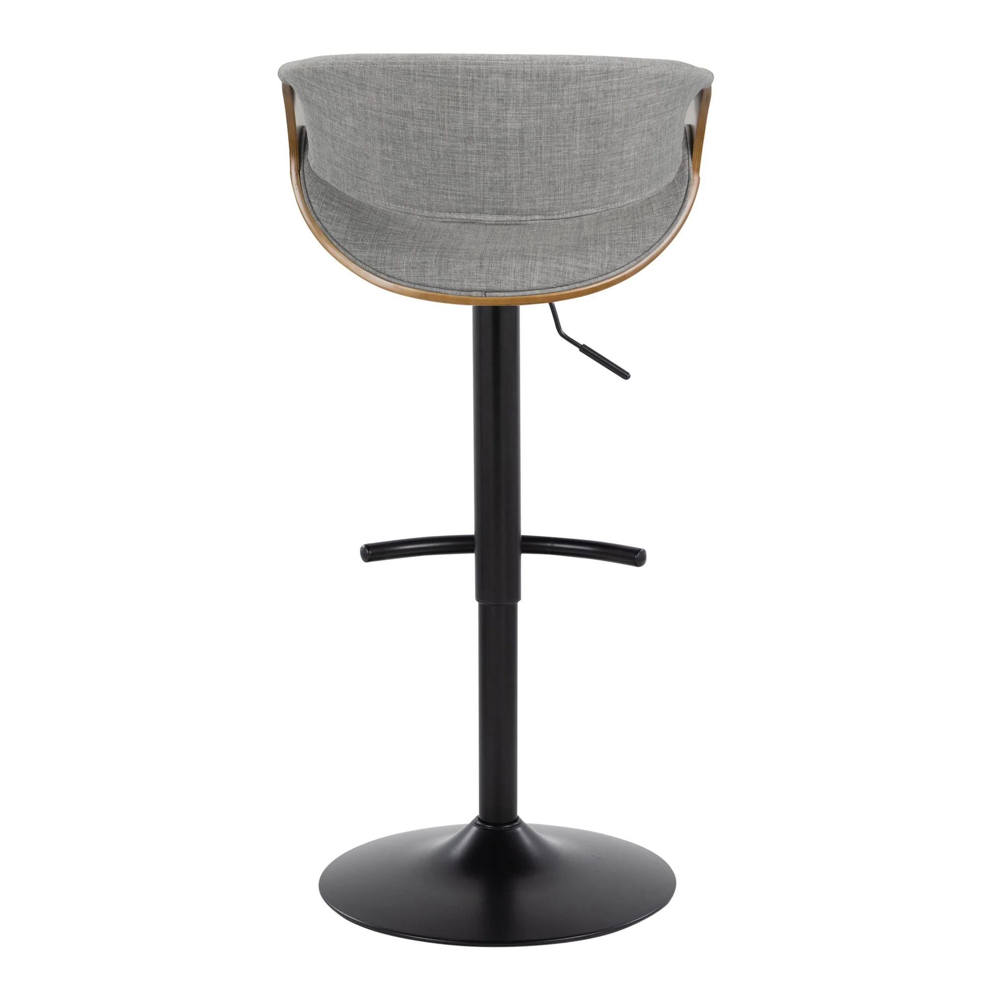 Curvo Adjustable Barstool - Set of 2 By LumiSource - BS-CURVO-RT2 BKWLBU2 - Image 34
