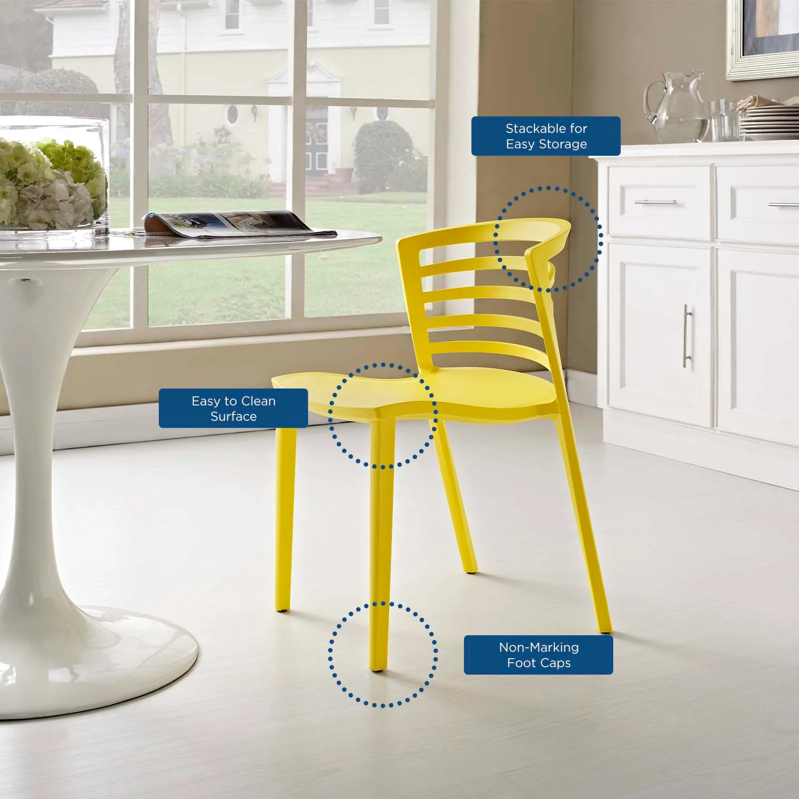 Curvy Dining Side Chair By Modway - EEI-557 - Image 15