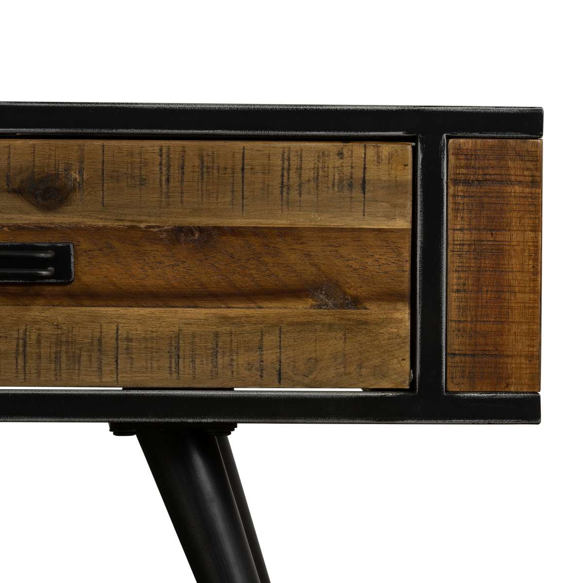 Cusco Rustic Acacia Coffee Table with Drawer By Armen Living - Image 5