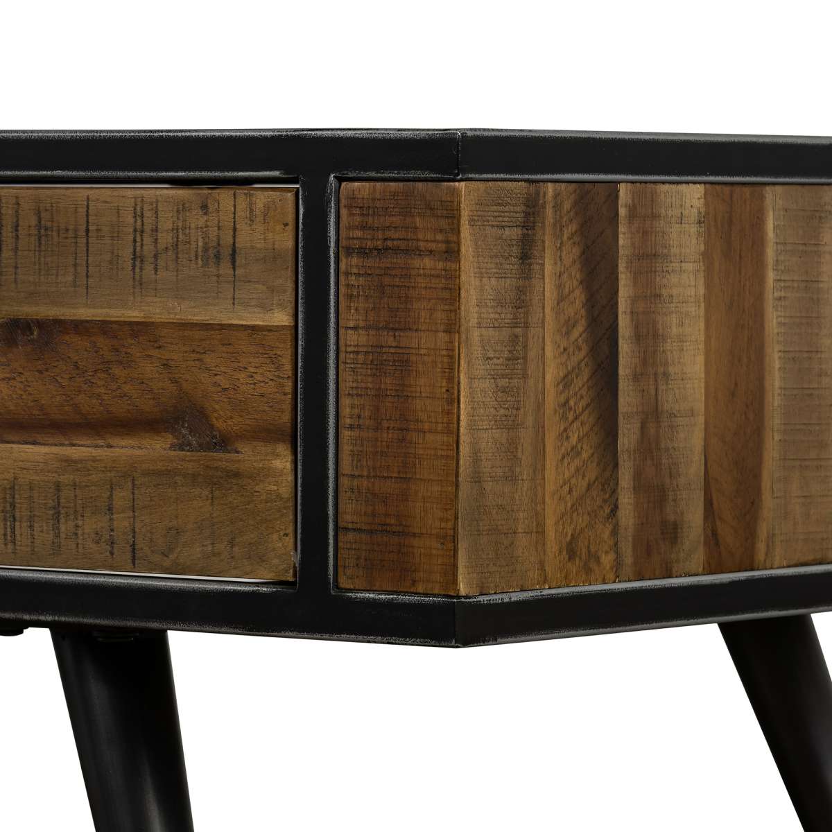 Cusco Rustic Acacia Coffee Table with Drawer By Armen Living - Image 7