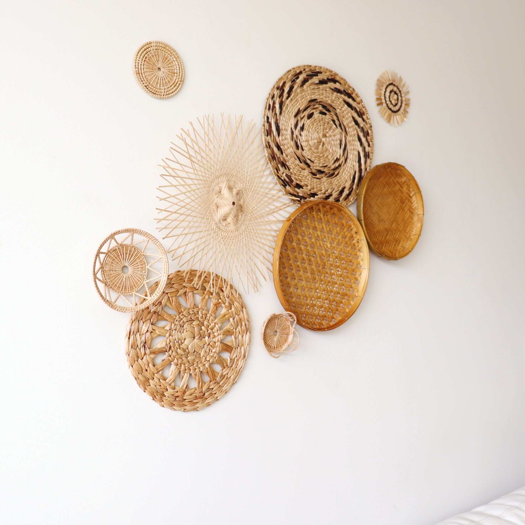 Da Nuch - Wall Hanging Art DeCor Set Of 9 By Thaihome - Image 5